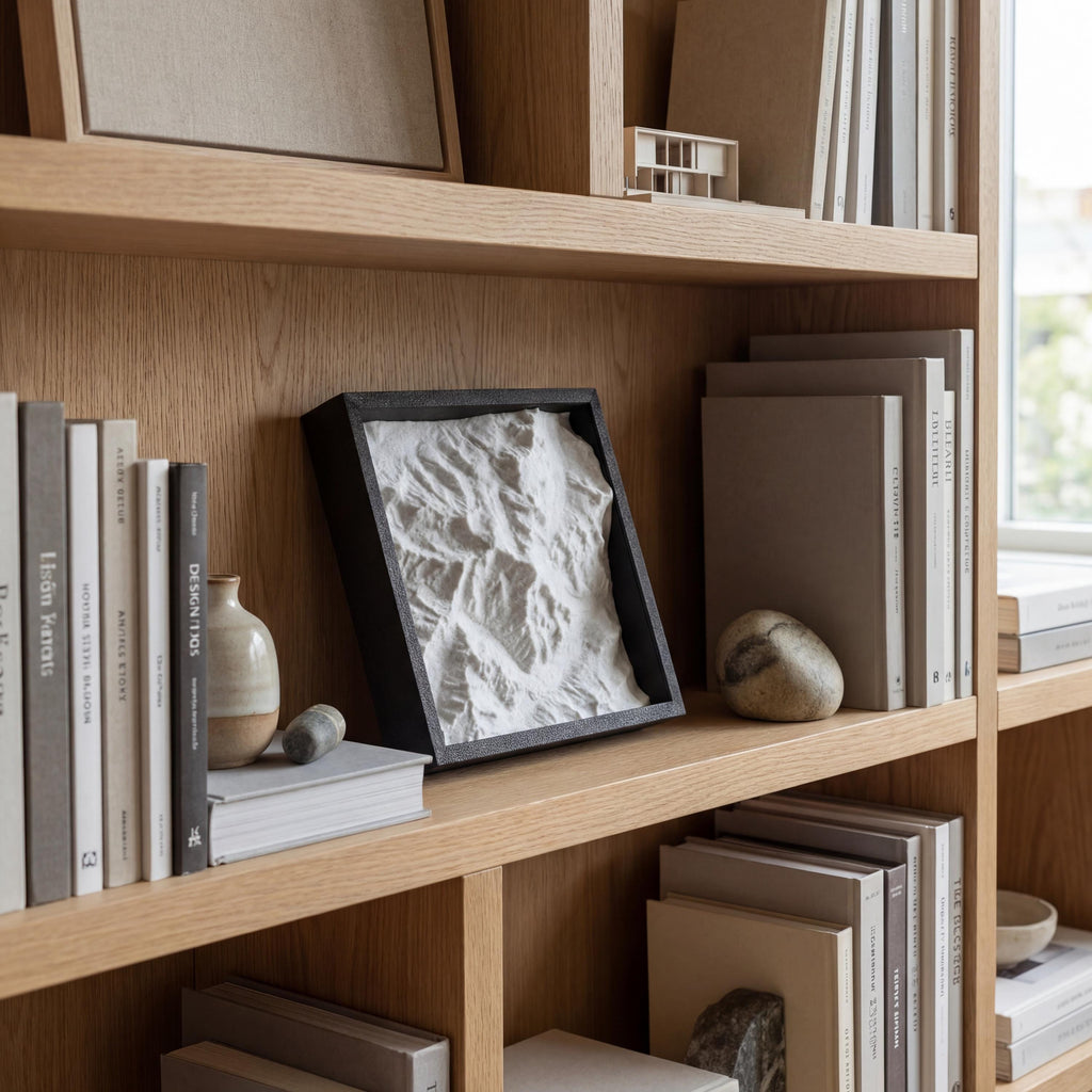 Mont Blanc Terrain Relief