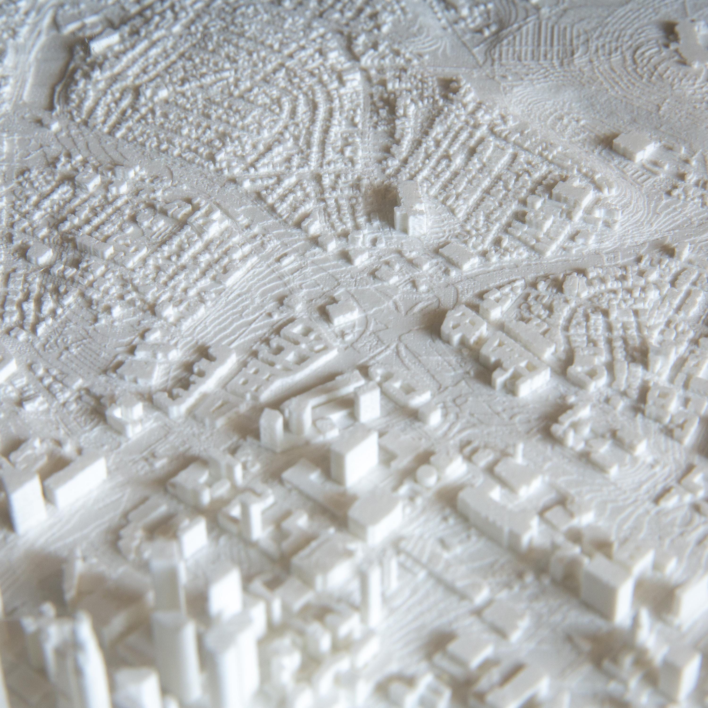 Los Angeles City Relief (1:20,000)