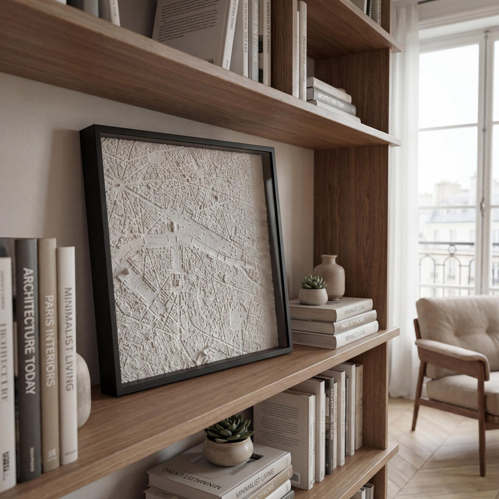 Paris City Relief (1:20,000)