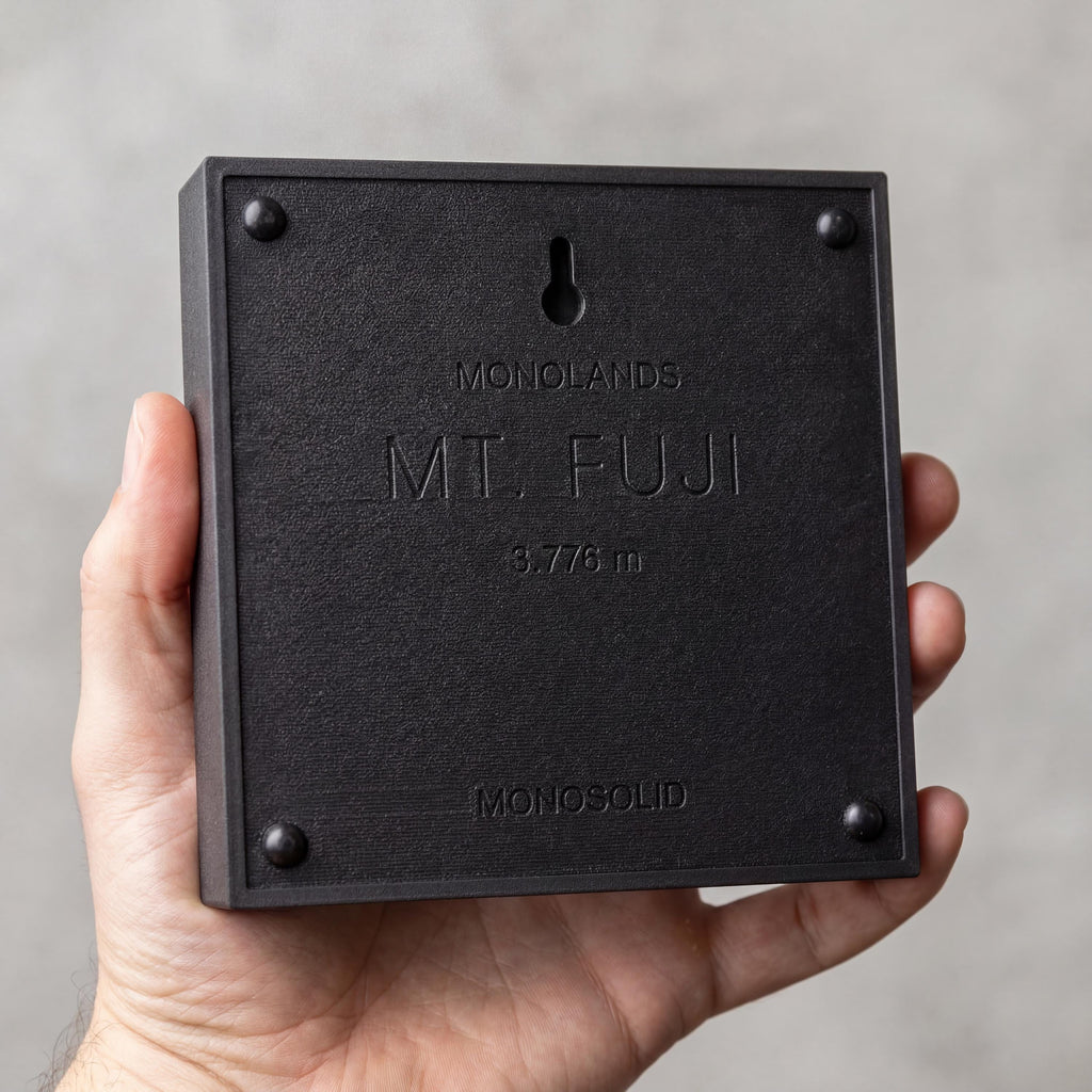 Mount Fuji Terrain Relief