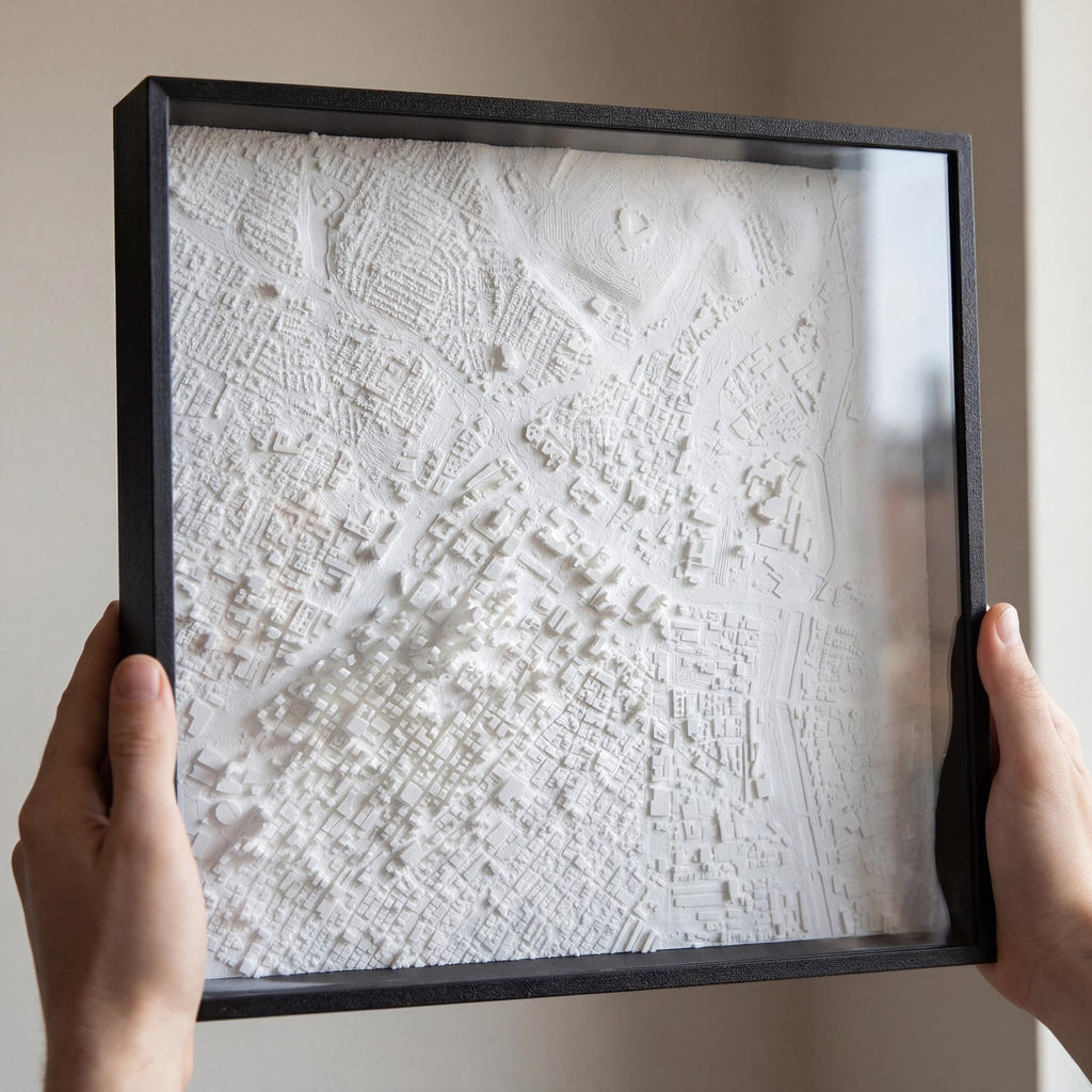 Los Angeles City Relief (1:20,000)