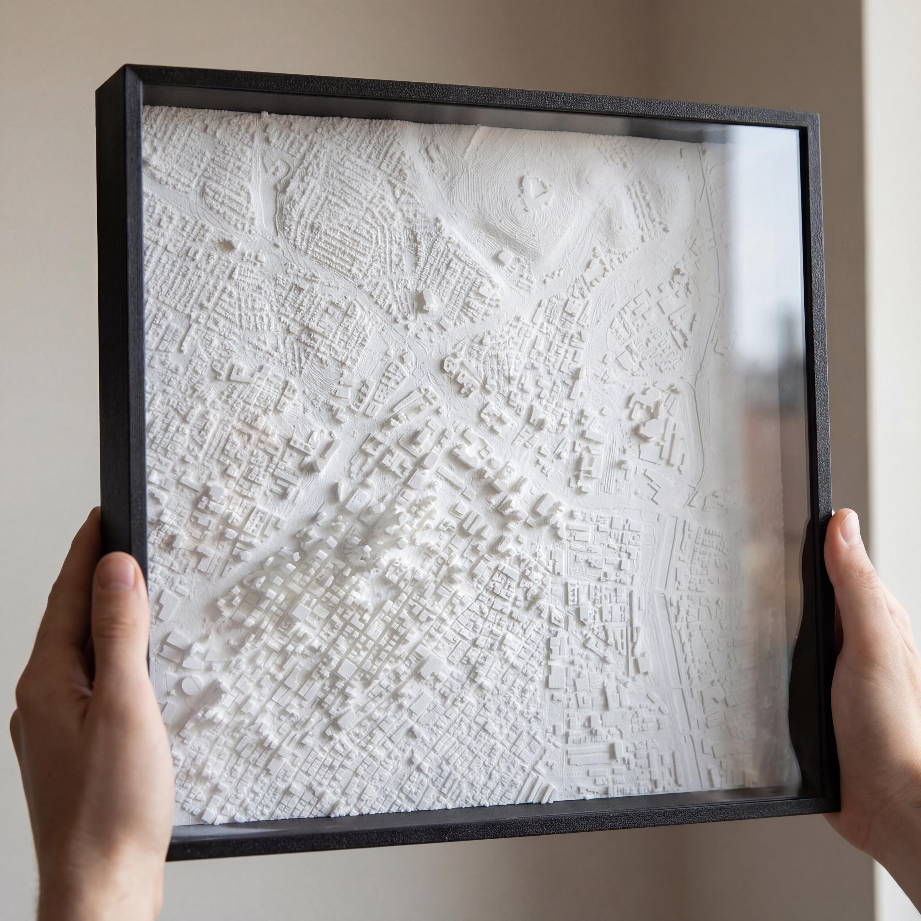 Los Angeles City Relief (1:20,000)