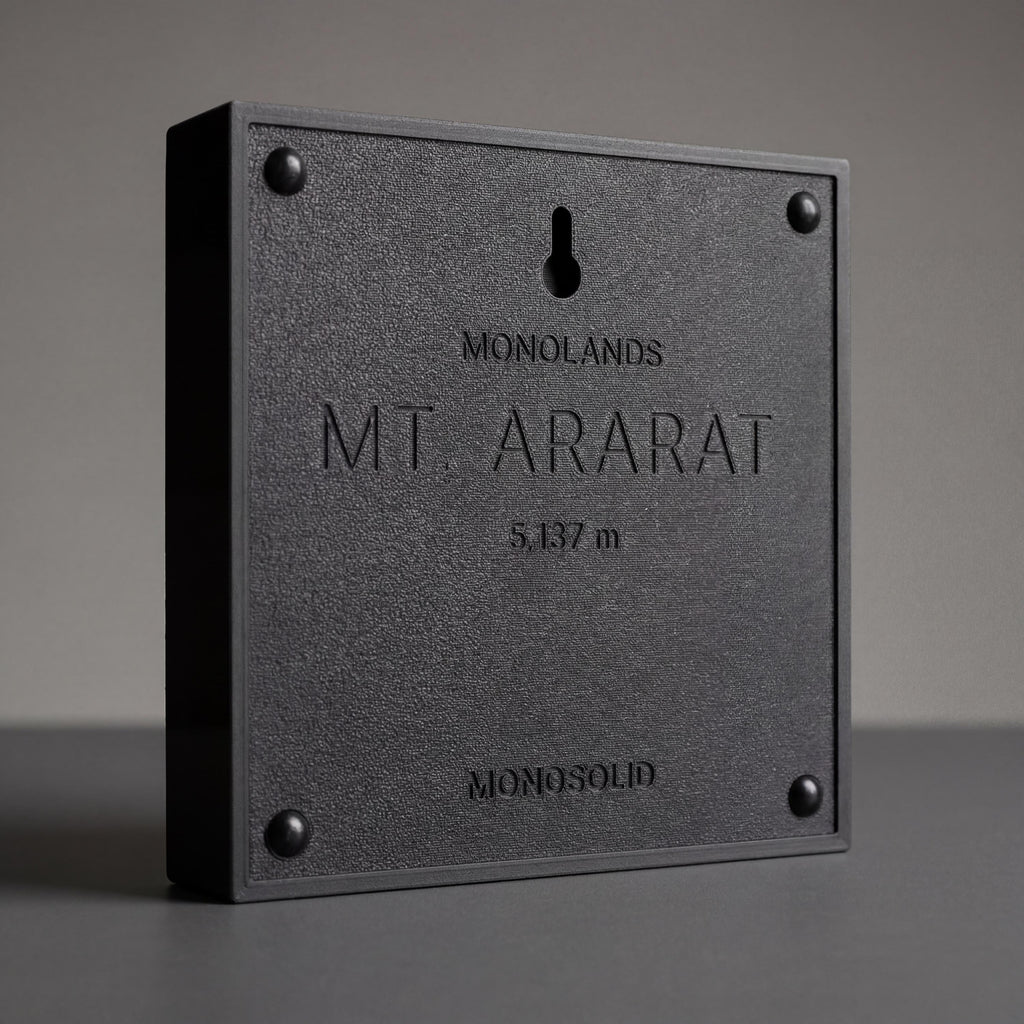 Mount Ararat Terrain Relief