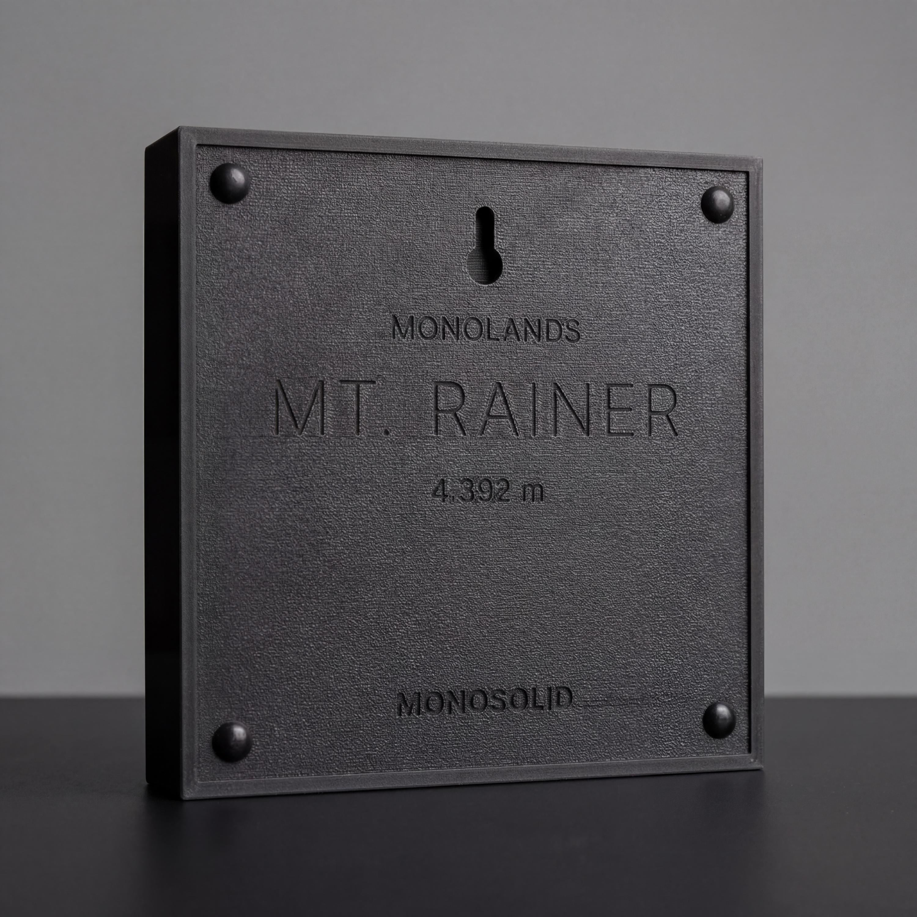 Mount Rainier Terrain Relief