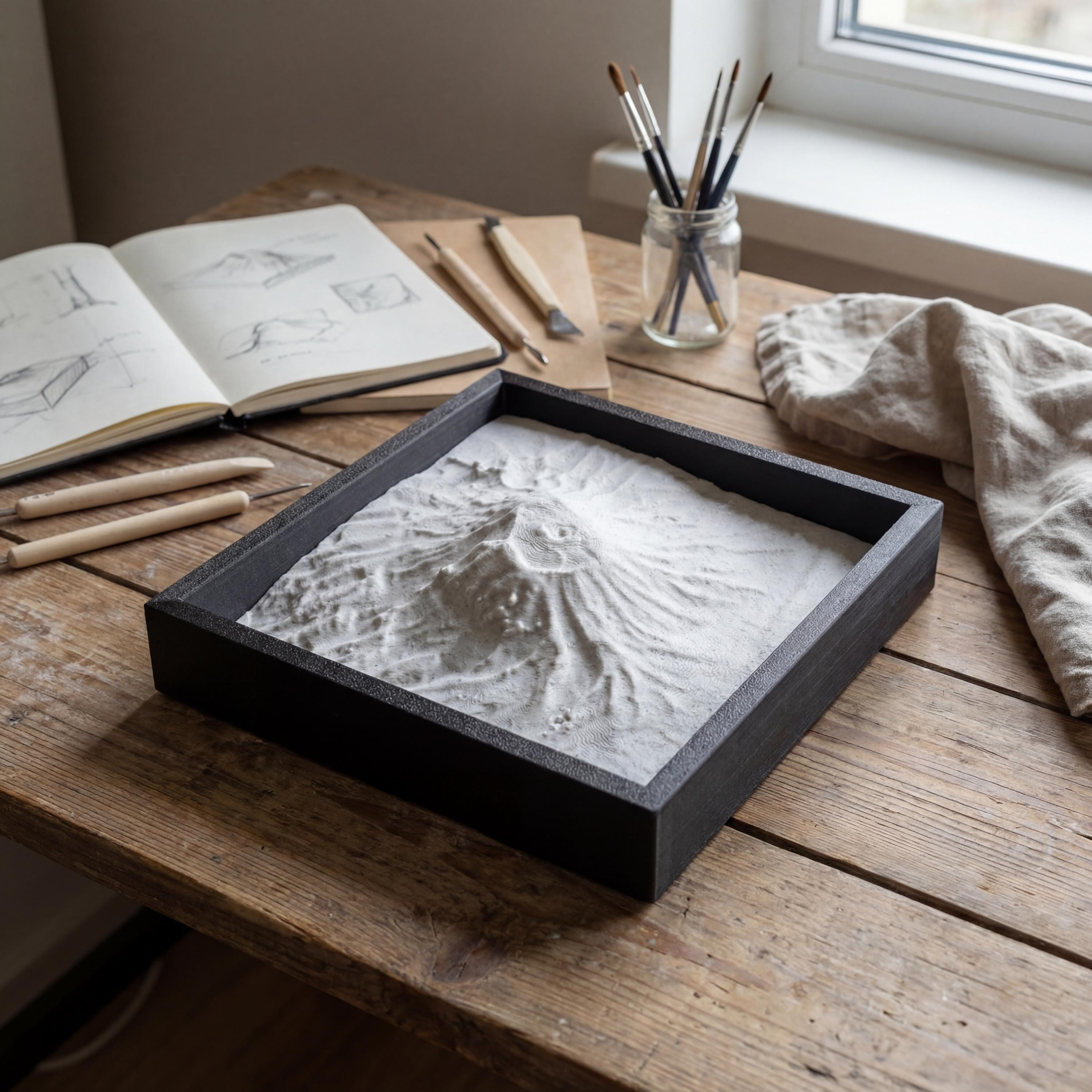 Mt. Kilimanjaro Terrain Relief