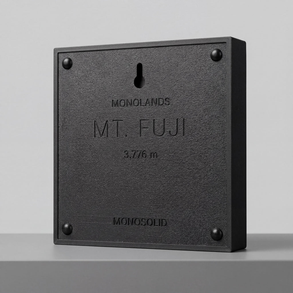 Mount Fuji Terrain Relief