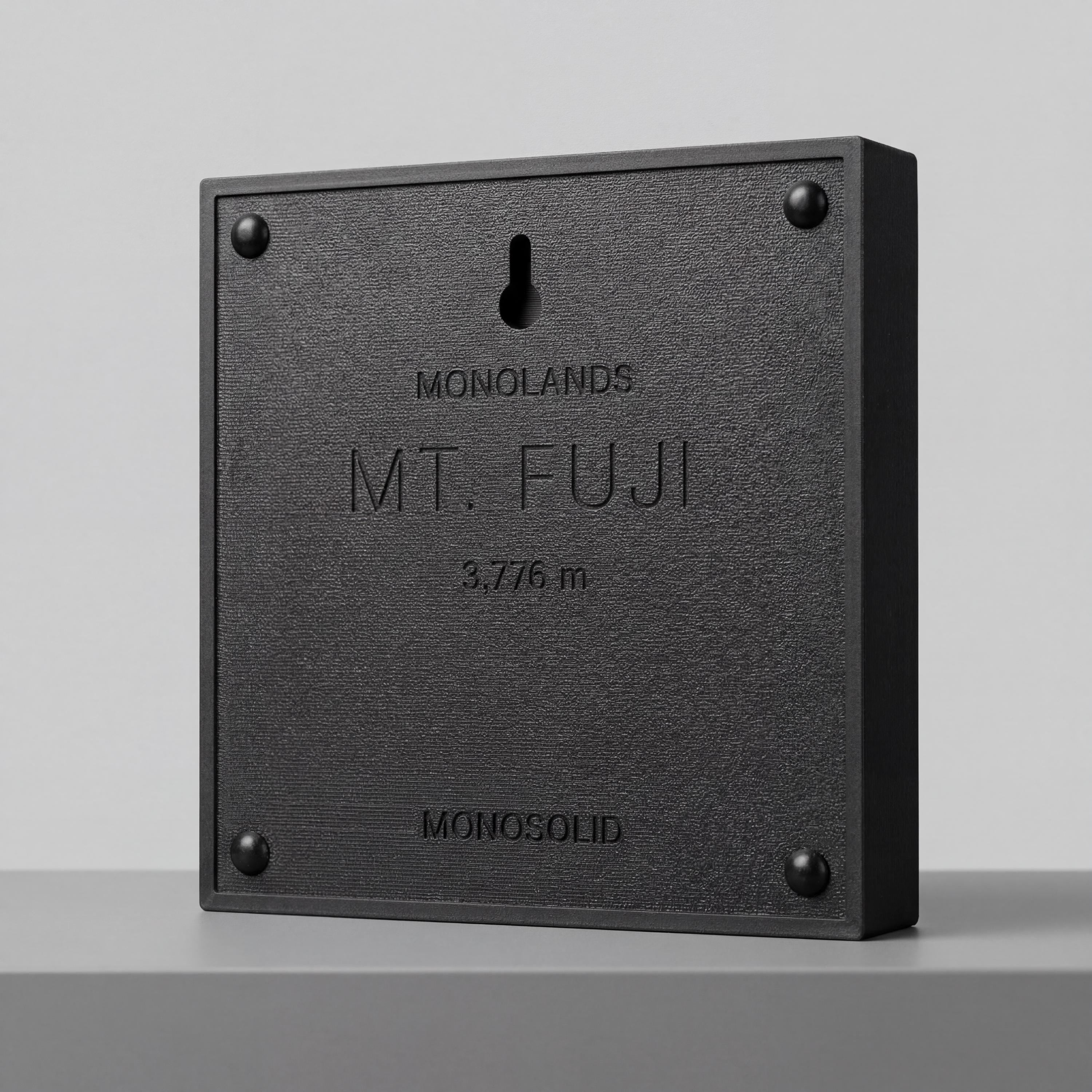 Mount Fuji Terrain Relief