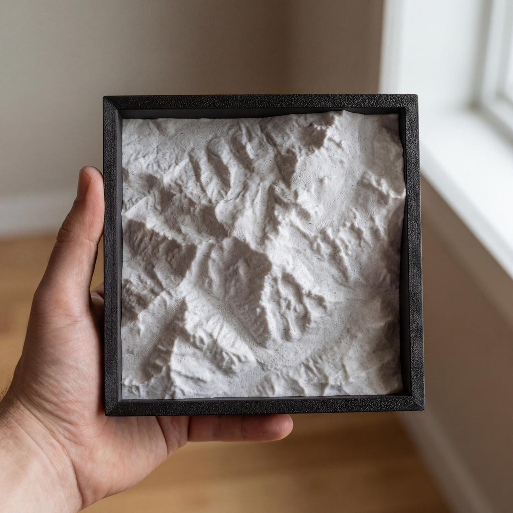 Mont Blanc Terrain Relief