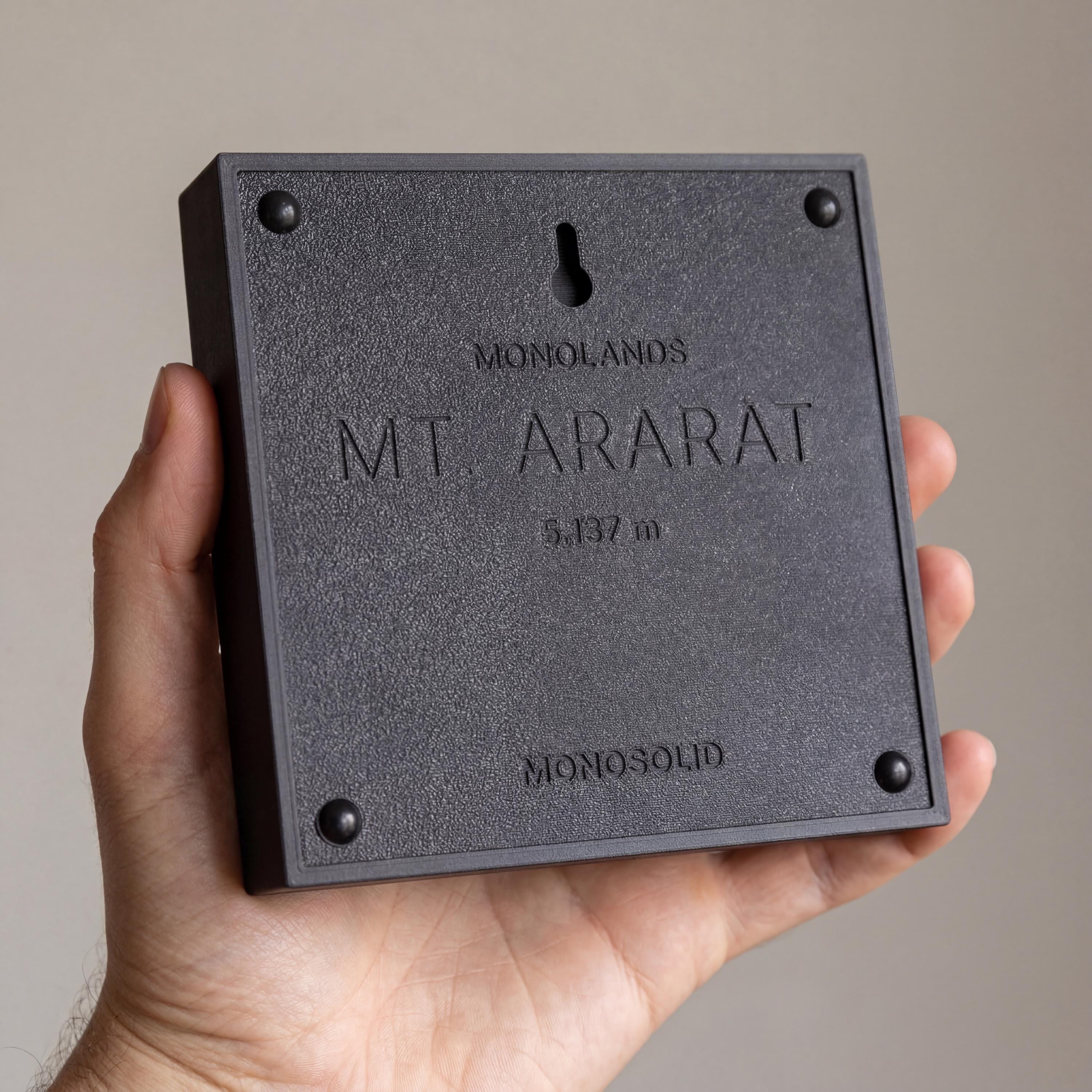 Mount Ararat Terrain Relief