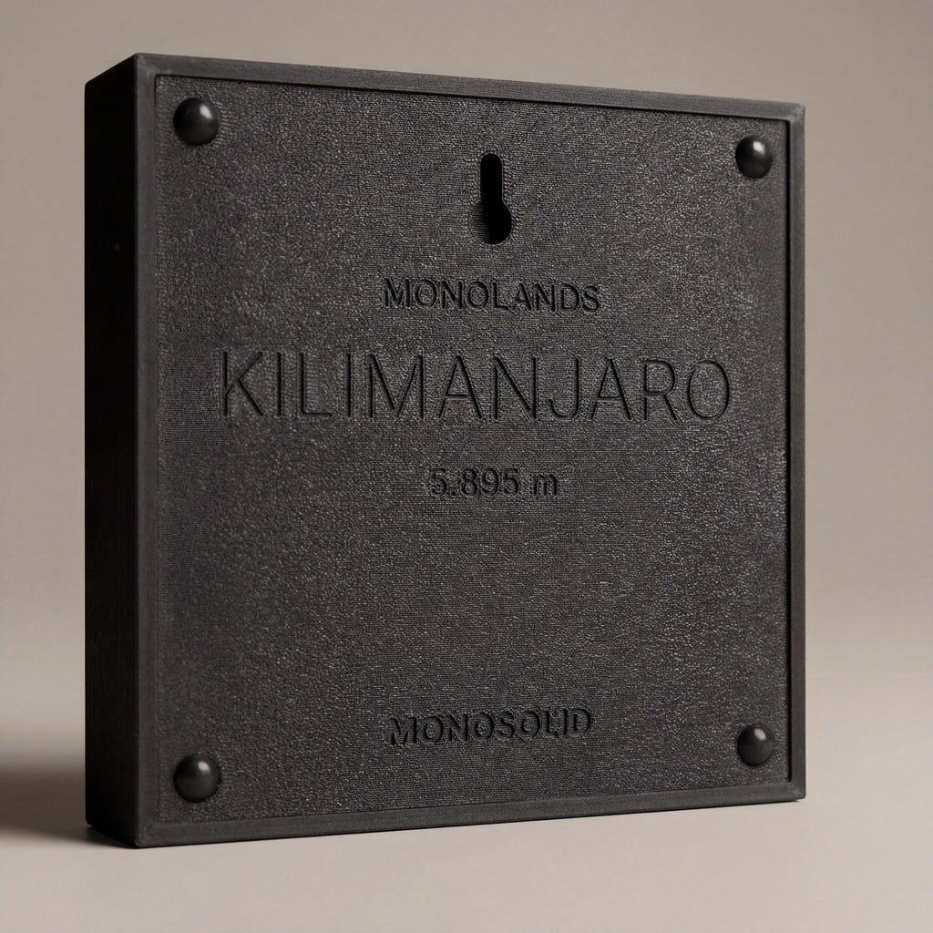 Mt. Kilimanjaro Terrain Relief