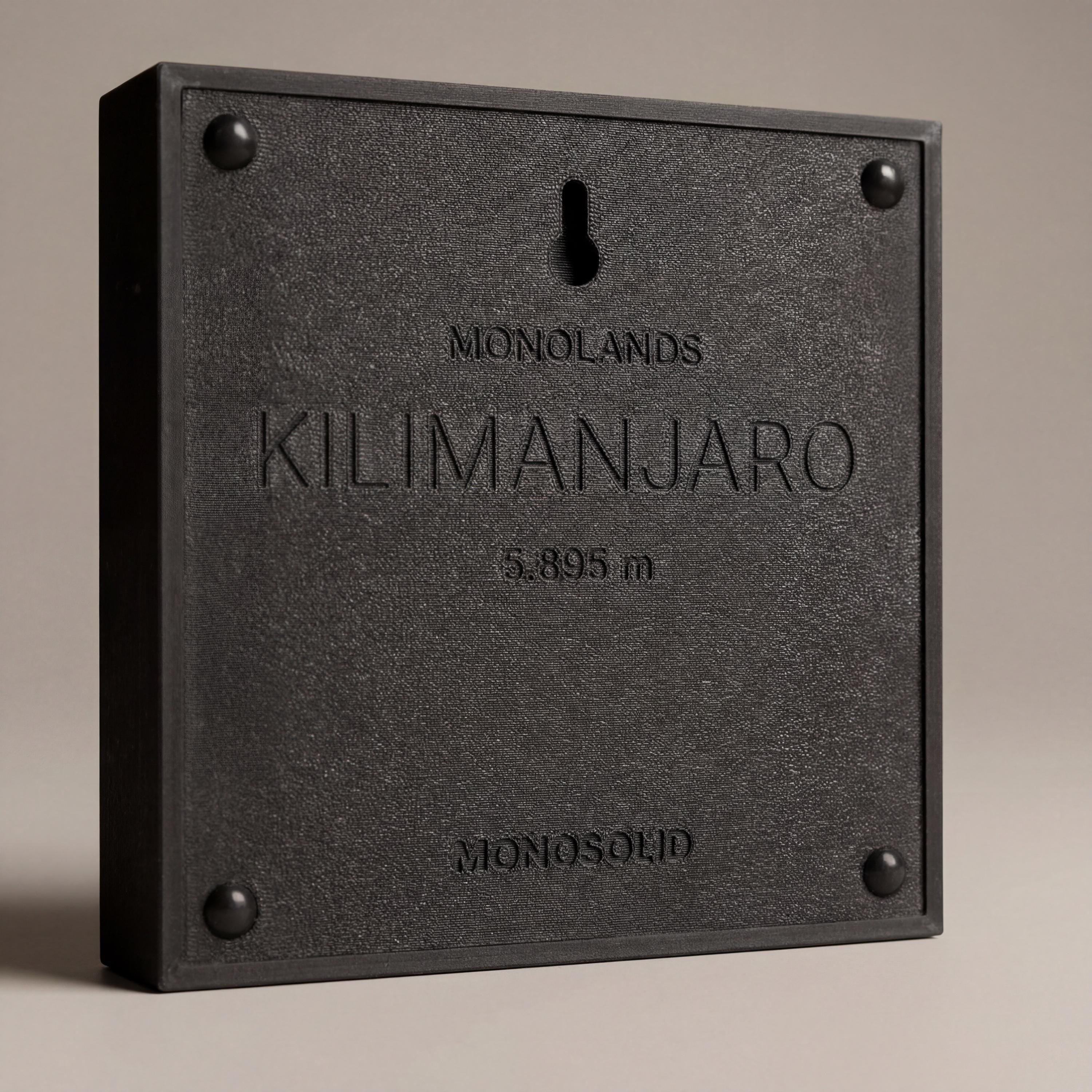 Mt. Kilimanjaro Terrain Relief