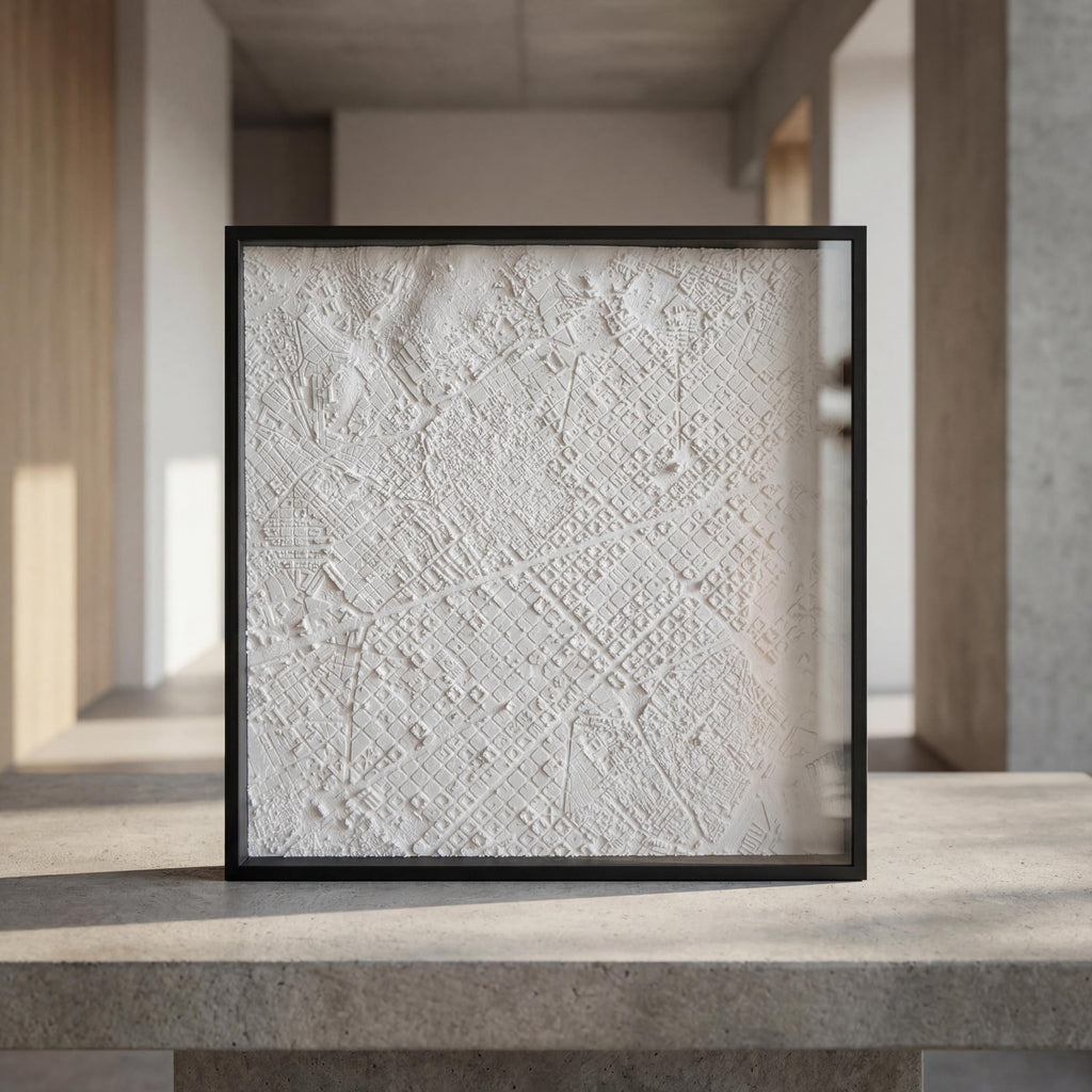 Barcelona City Relief(1:20,000)