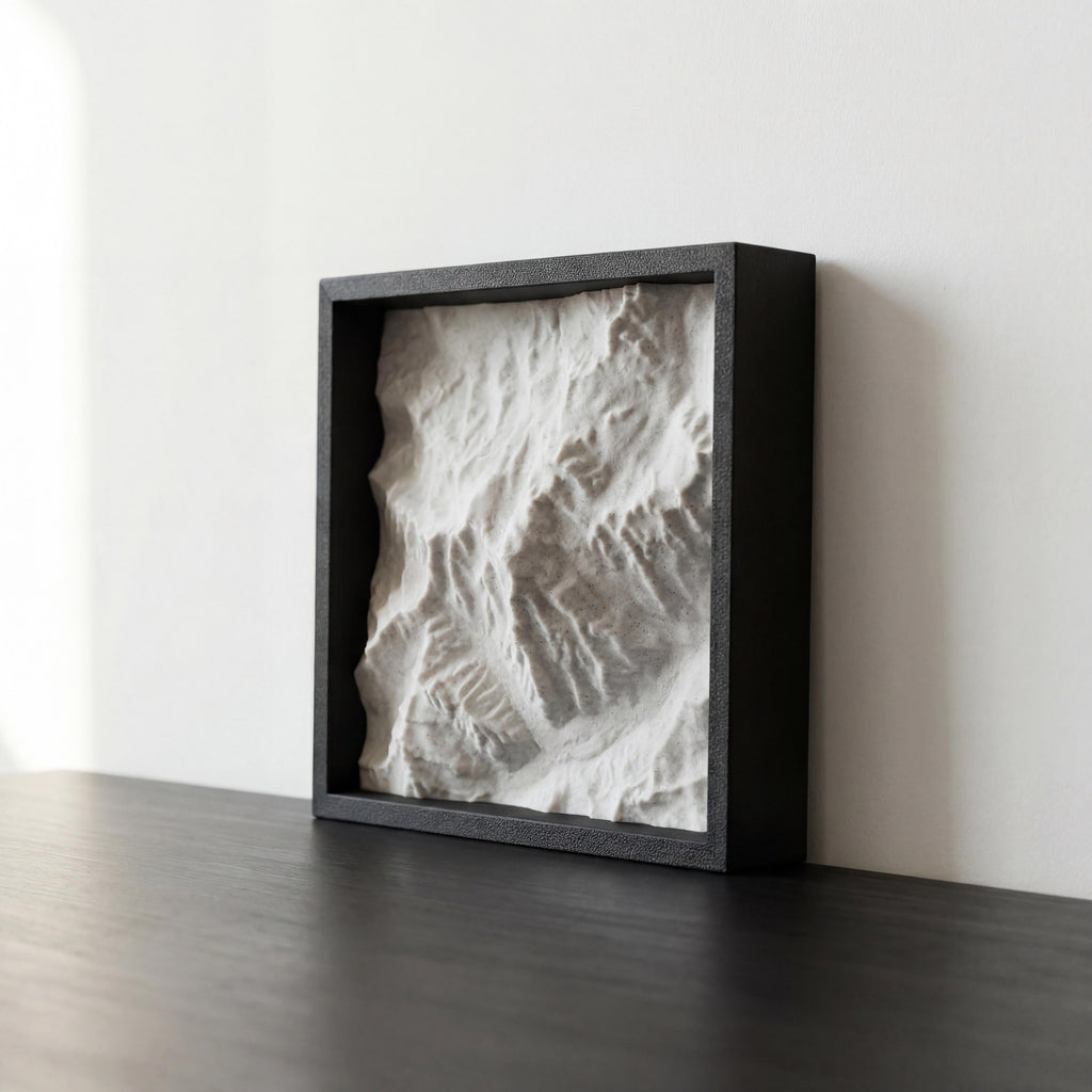 Mont Blanc Terrain Relief