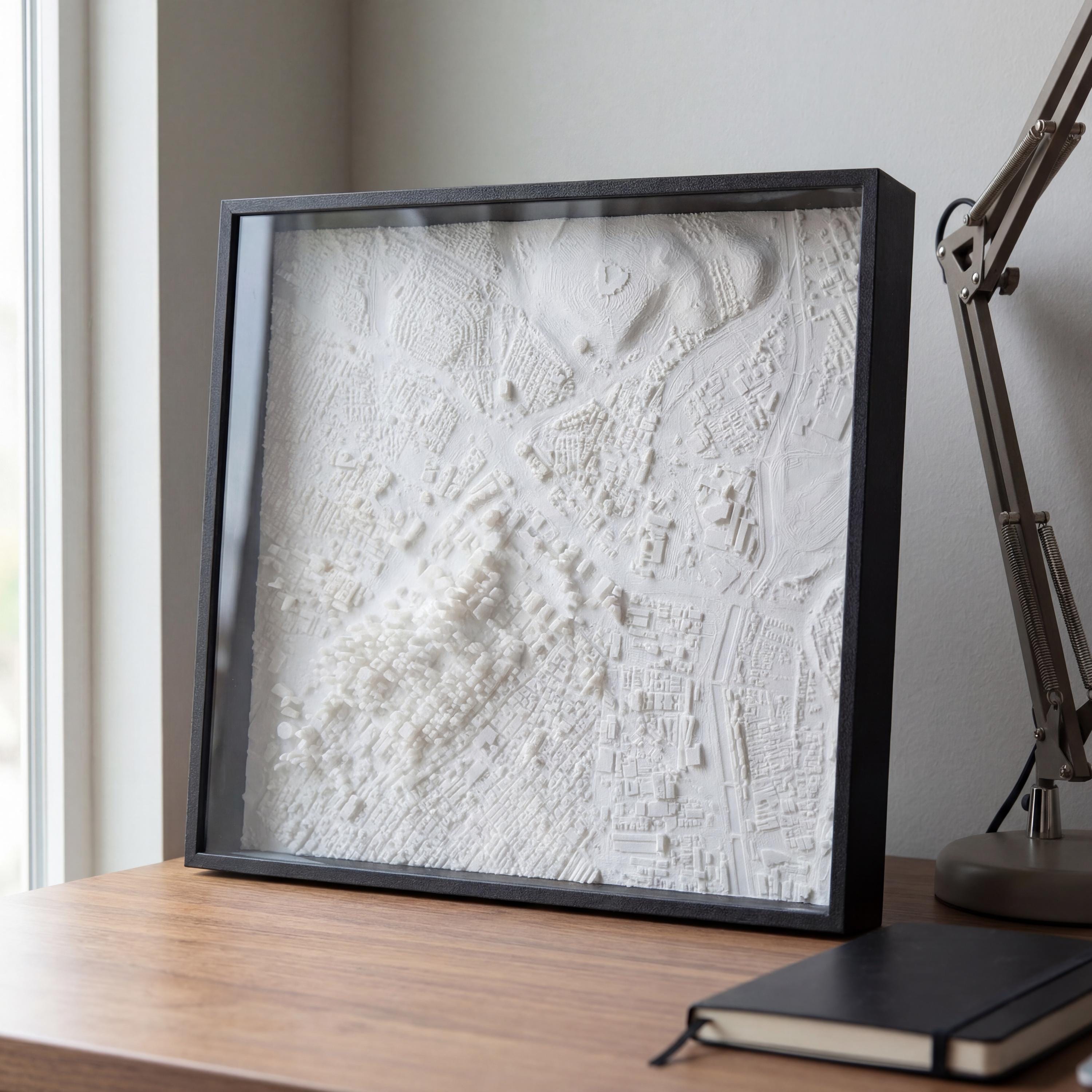 Los Angeles City Relief (1:20,000)
