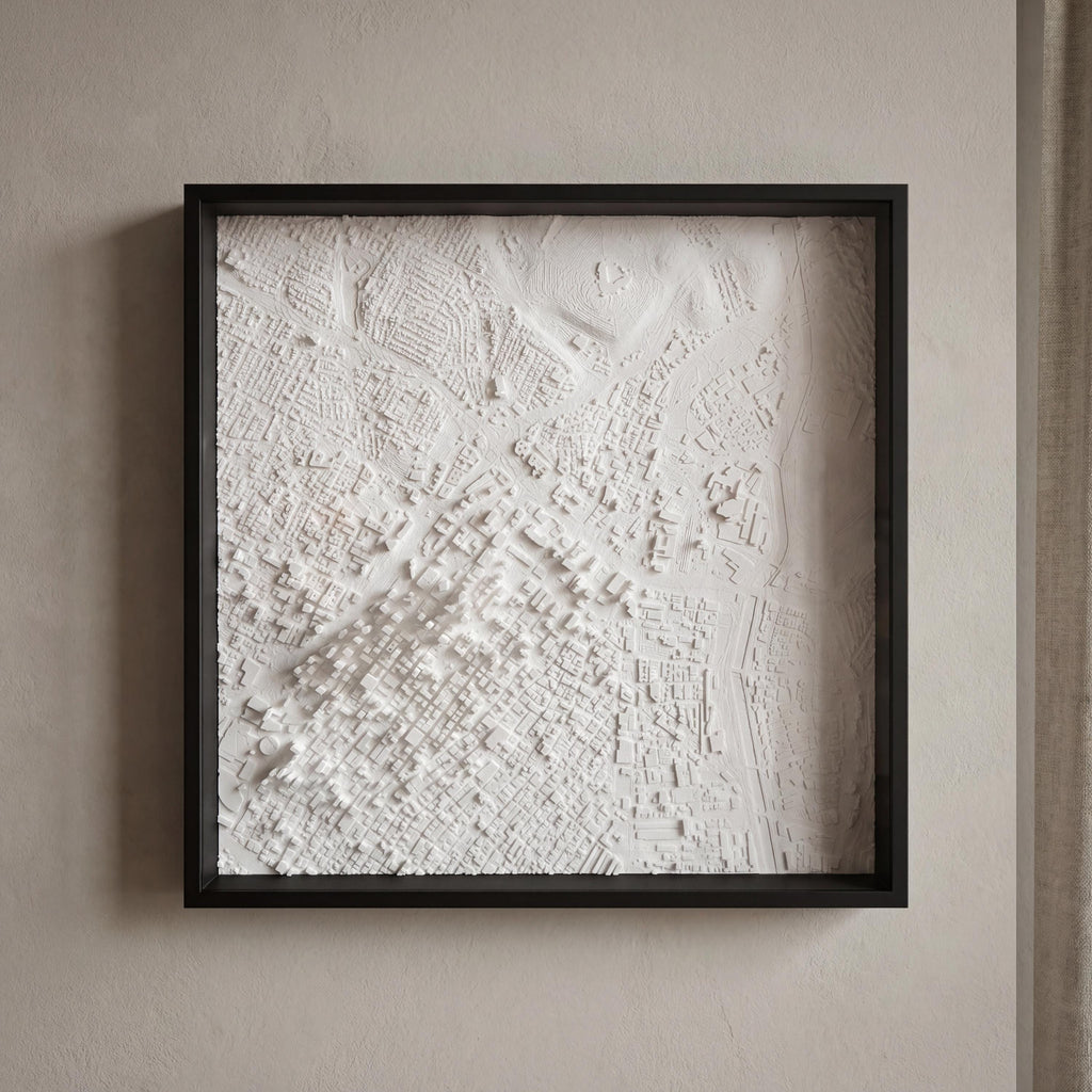Los Angeles City Relief (1:20,000)