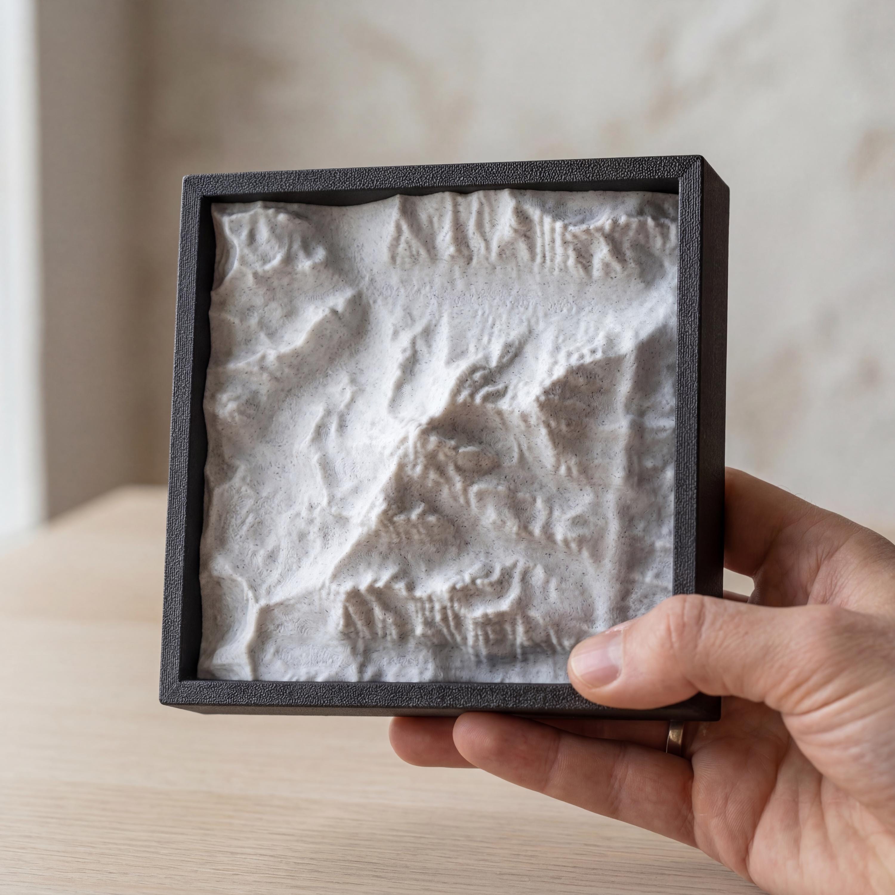 Grand Teton Terrain Relief
