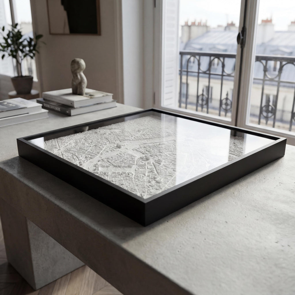 Paris City Relief (1:20,000)