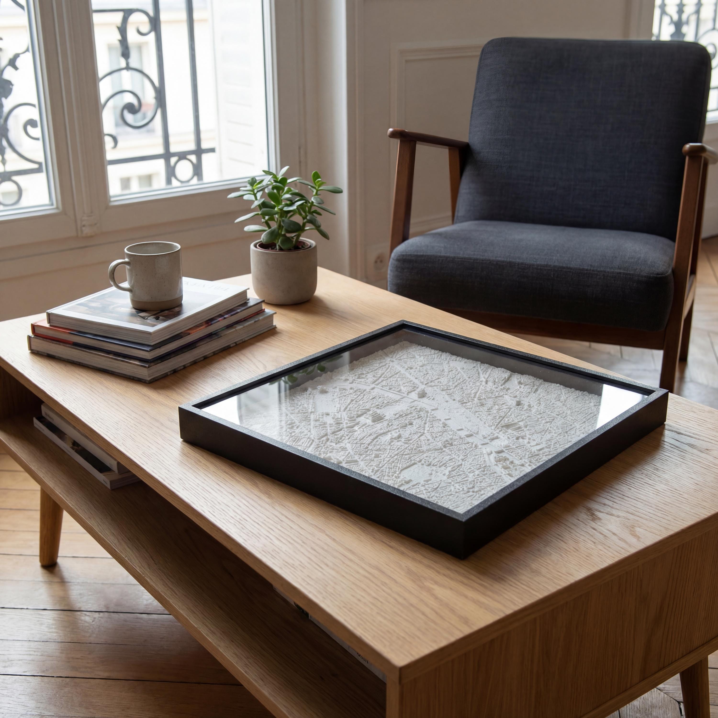 Paris City Relief (1:20,000)