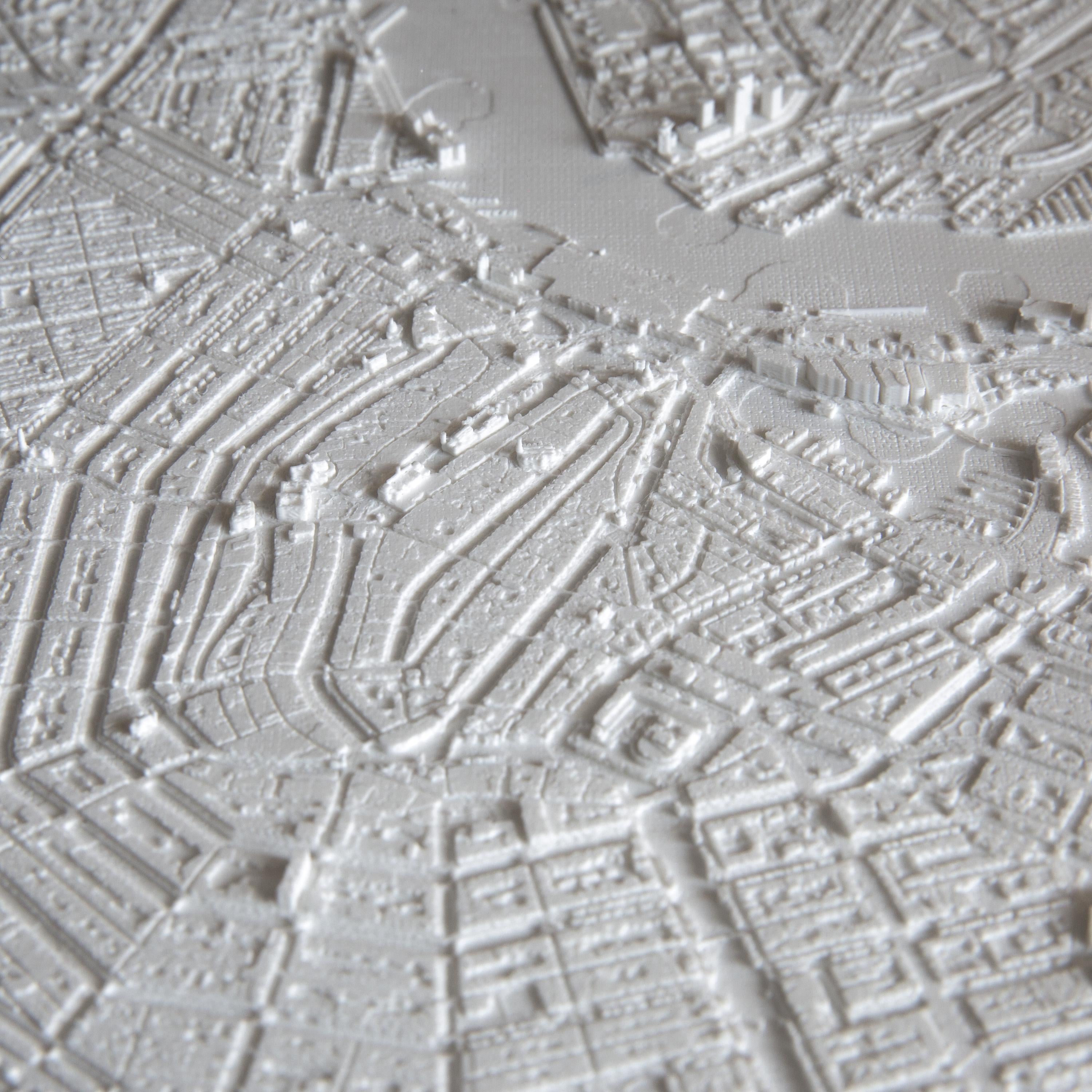 Amsterdam City Relief (1:20,000)