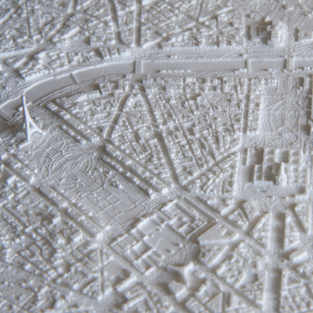 Paris City Relief (1:20,000)