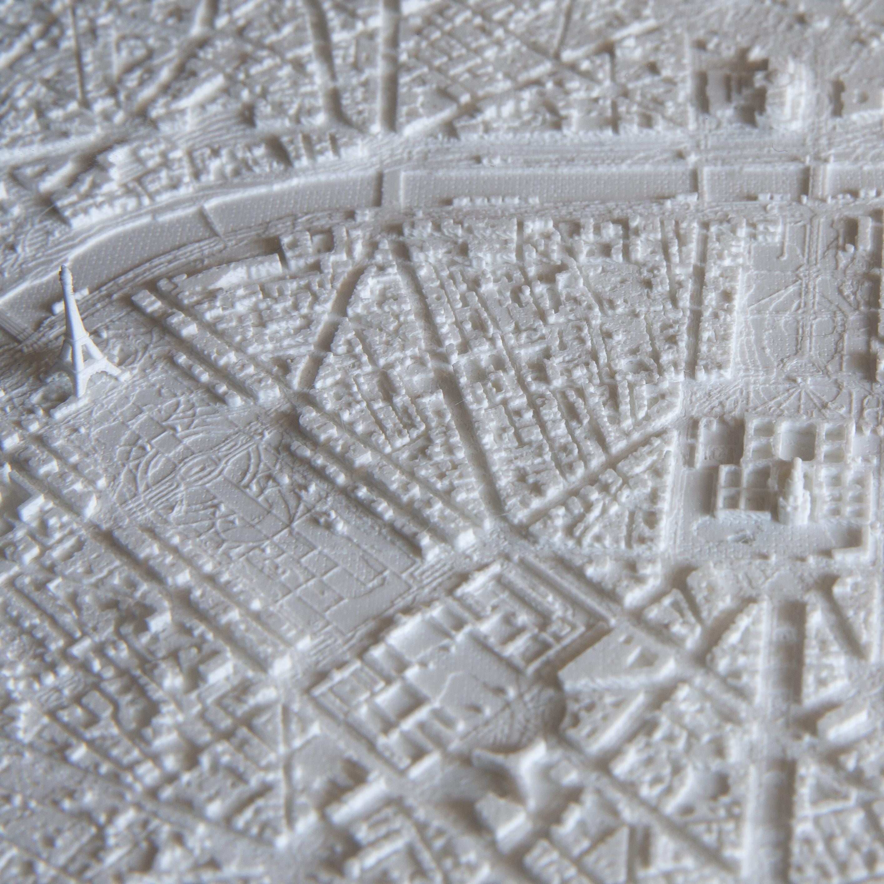 Paris City Relief (1:20,000)
