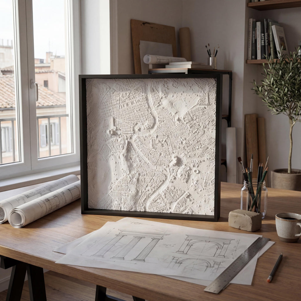 Rome City Relief (1:20,000)