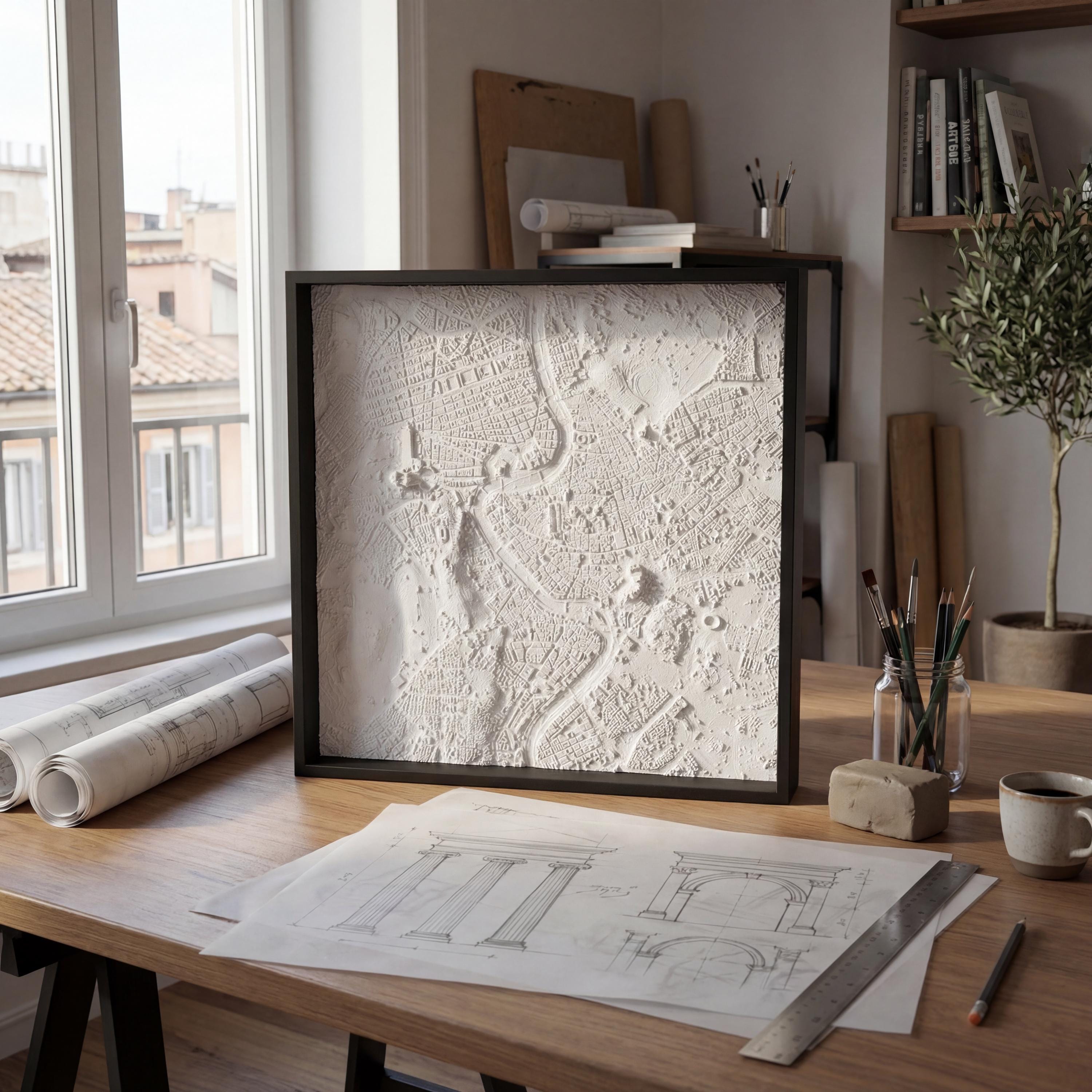 Rome City Relief (1:20,000)