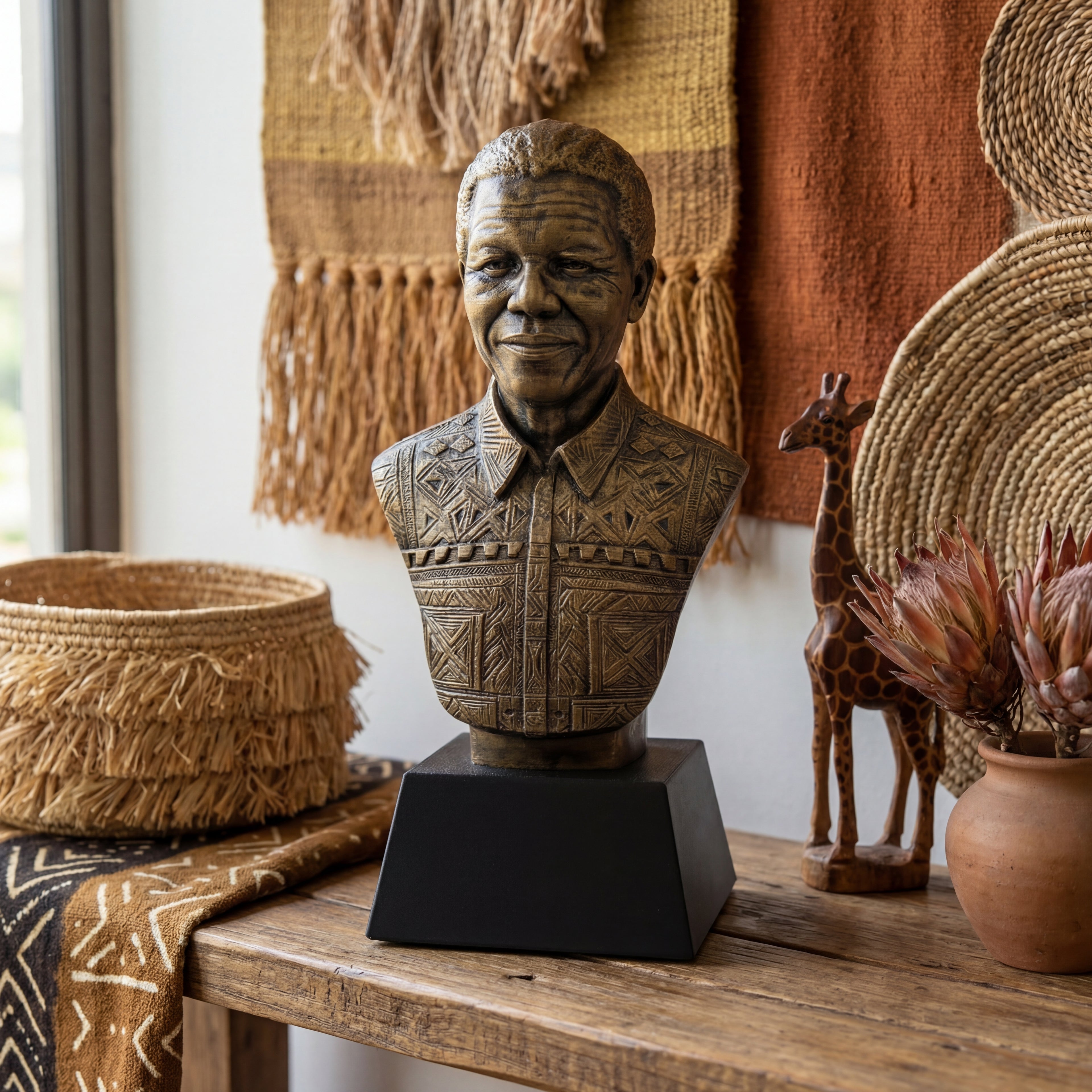 Nelson Mandela Bust