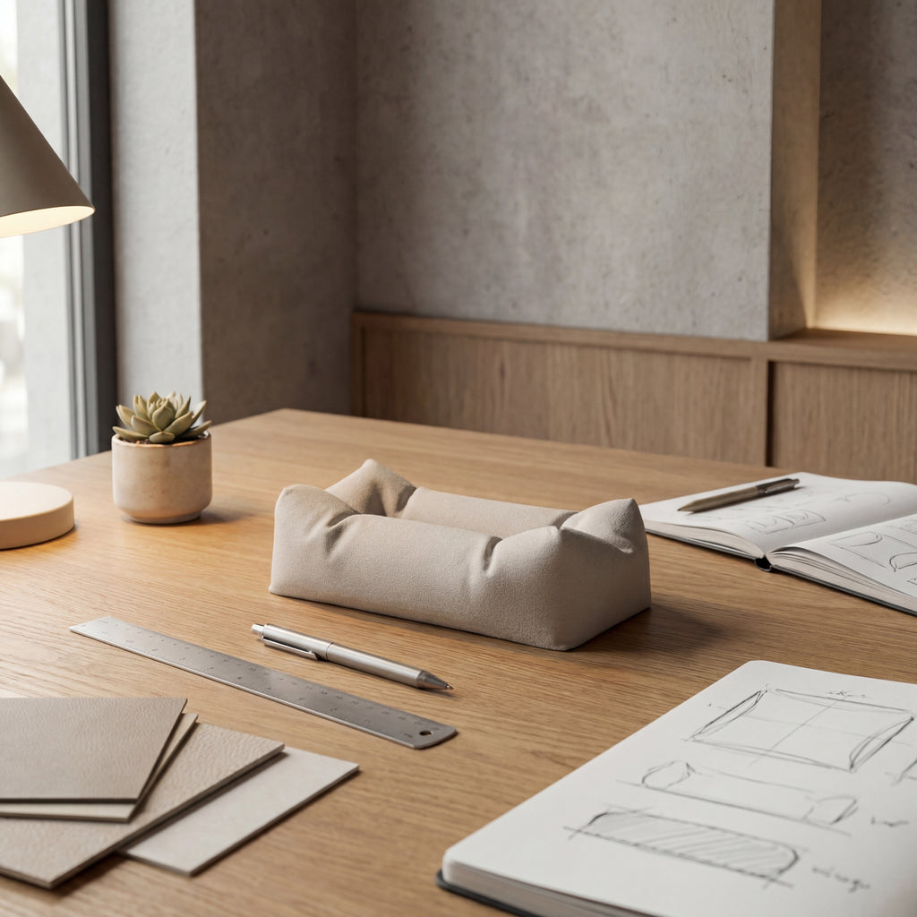 Tuck Sculptural Card Holder