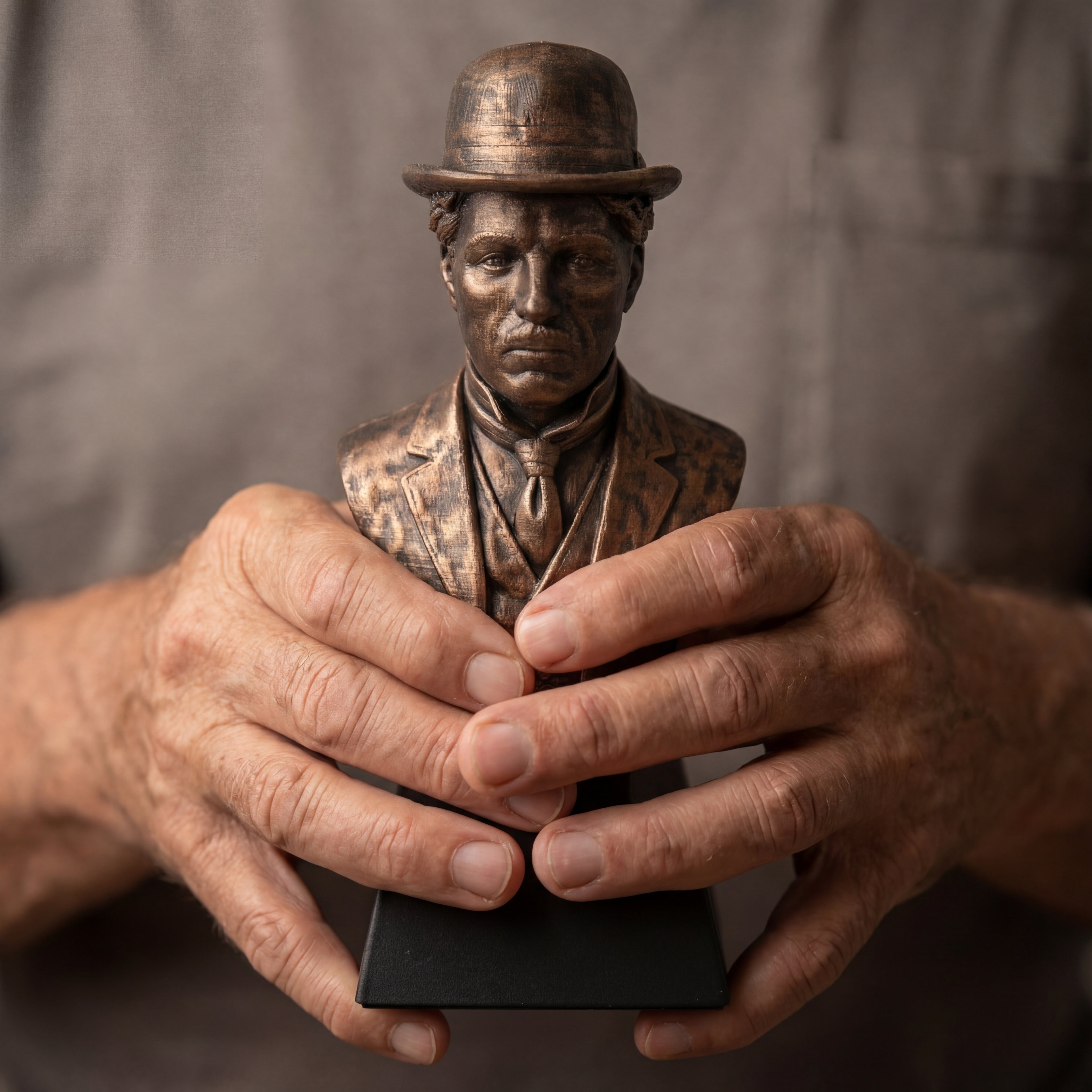 Charlie Chaplin Bust