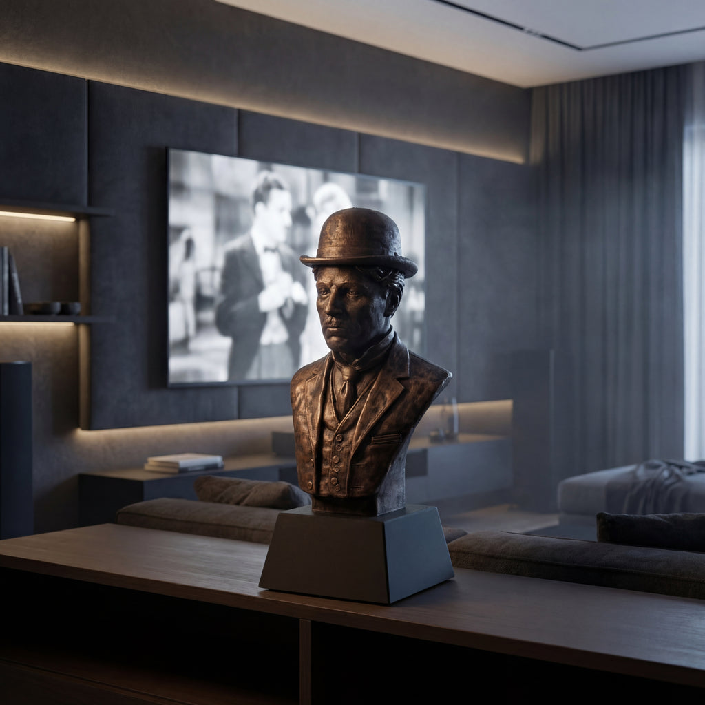 Charlie Chaplin Bust