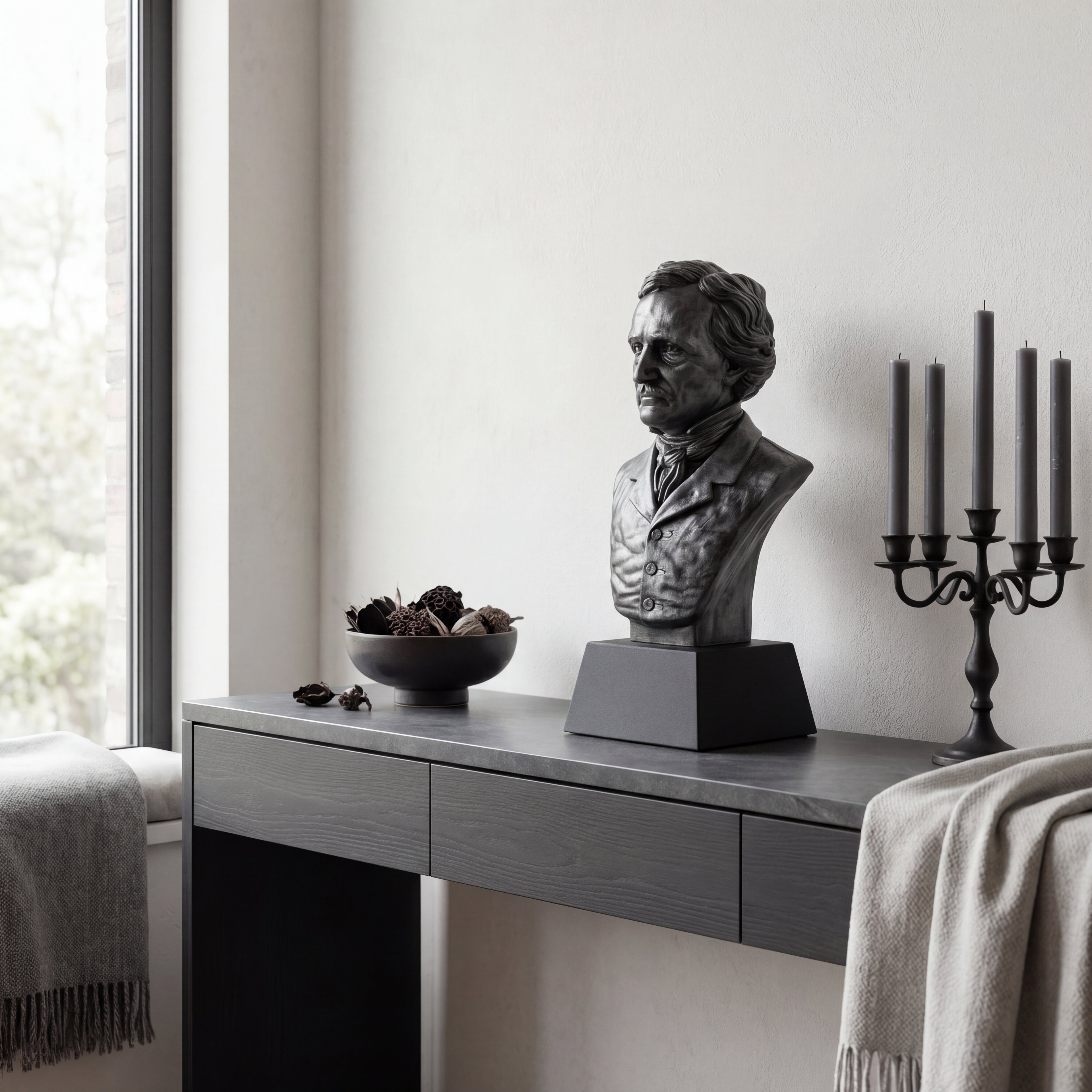 Edgar Allan Poe Bust