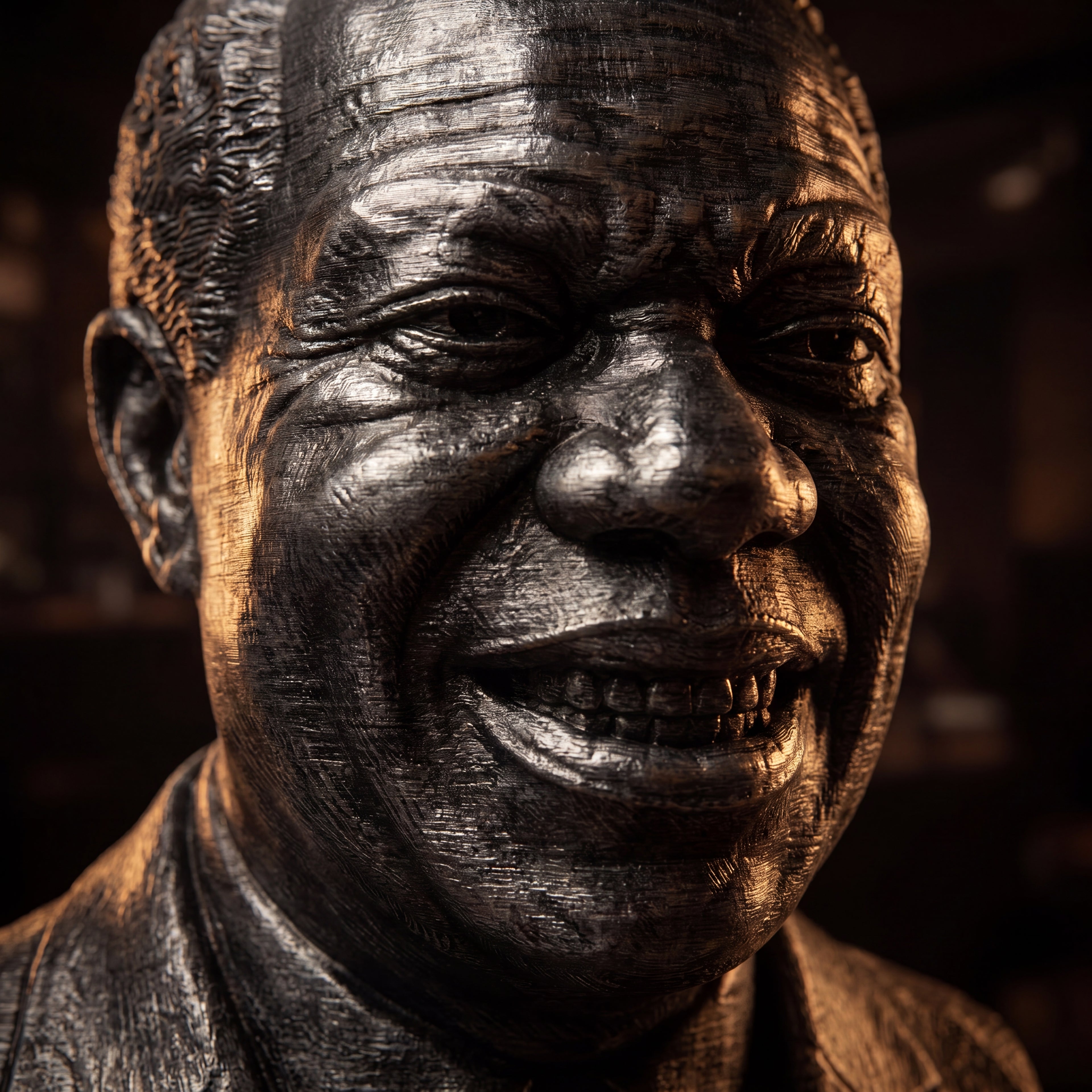 Louis Armstrong Bust