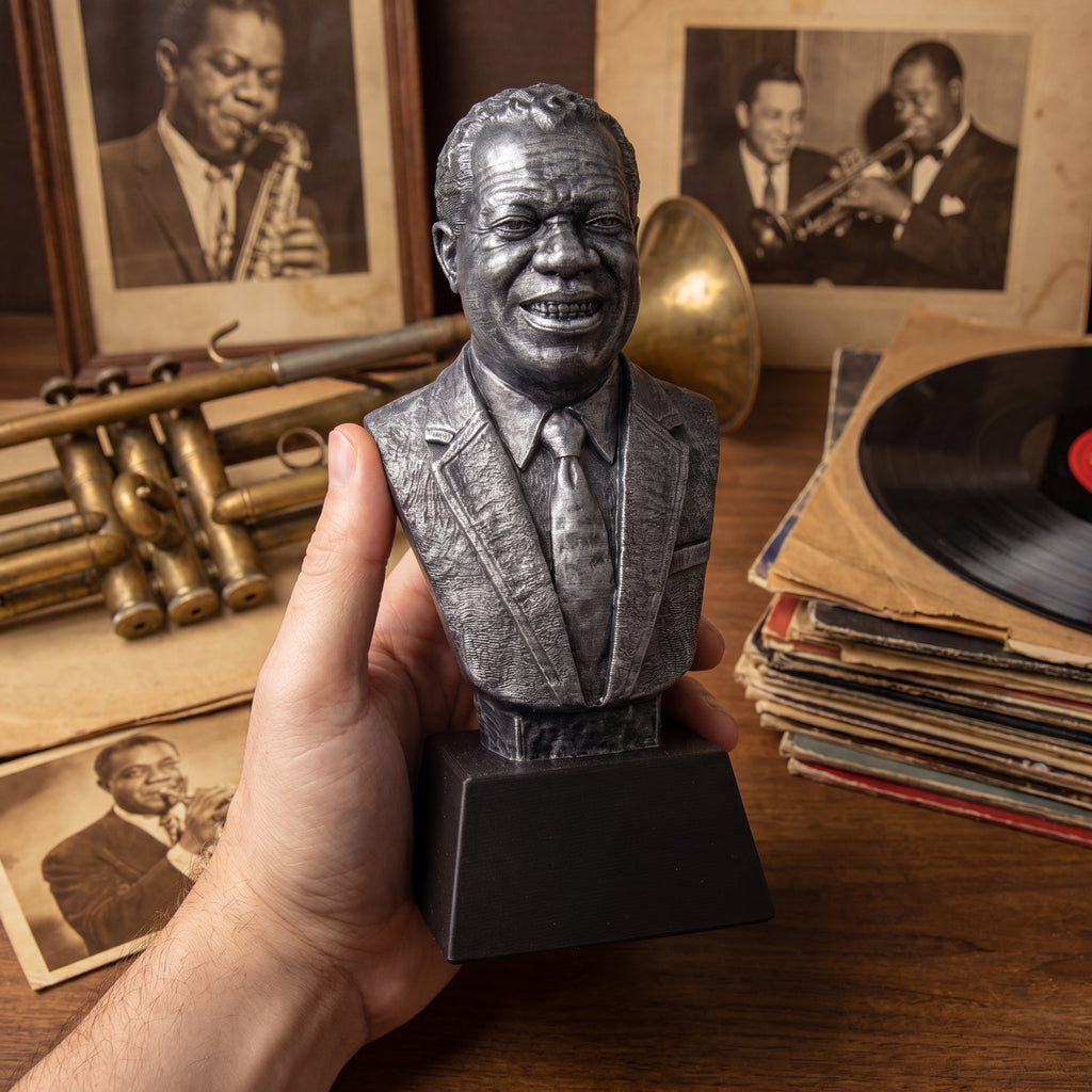 Louis Armstrong Bust