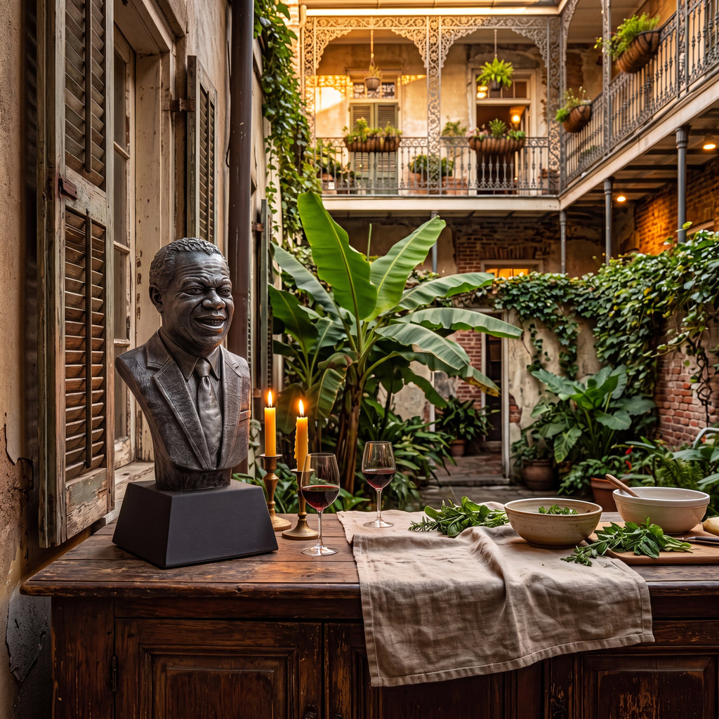 Louis Armstrong Bust