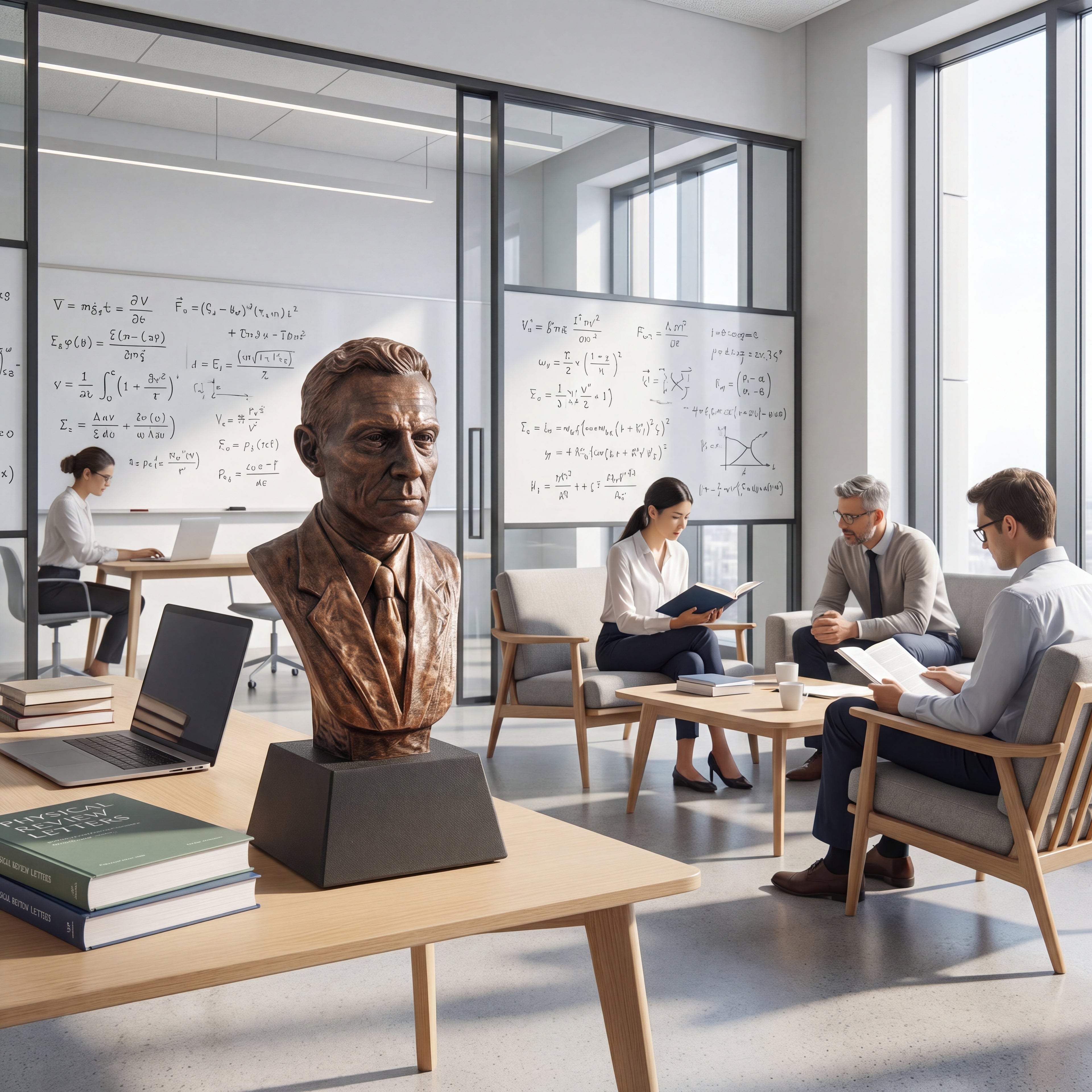 J. Robert Oppenheimer Bust