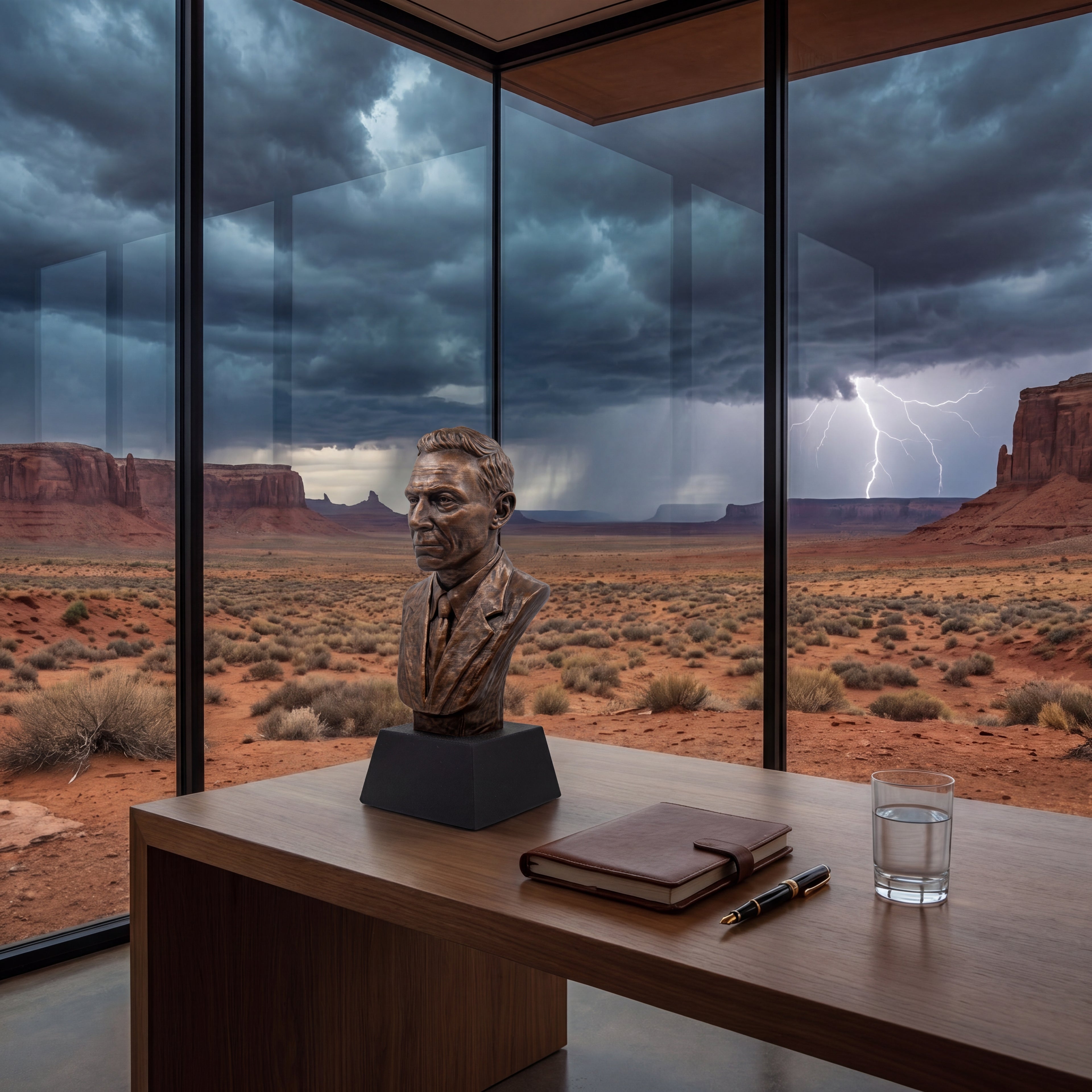 J. Robert Oppenheimer Bust