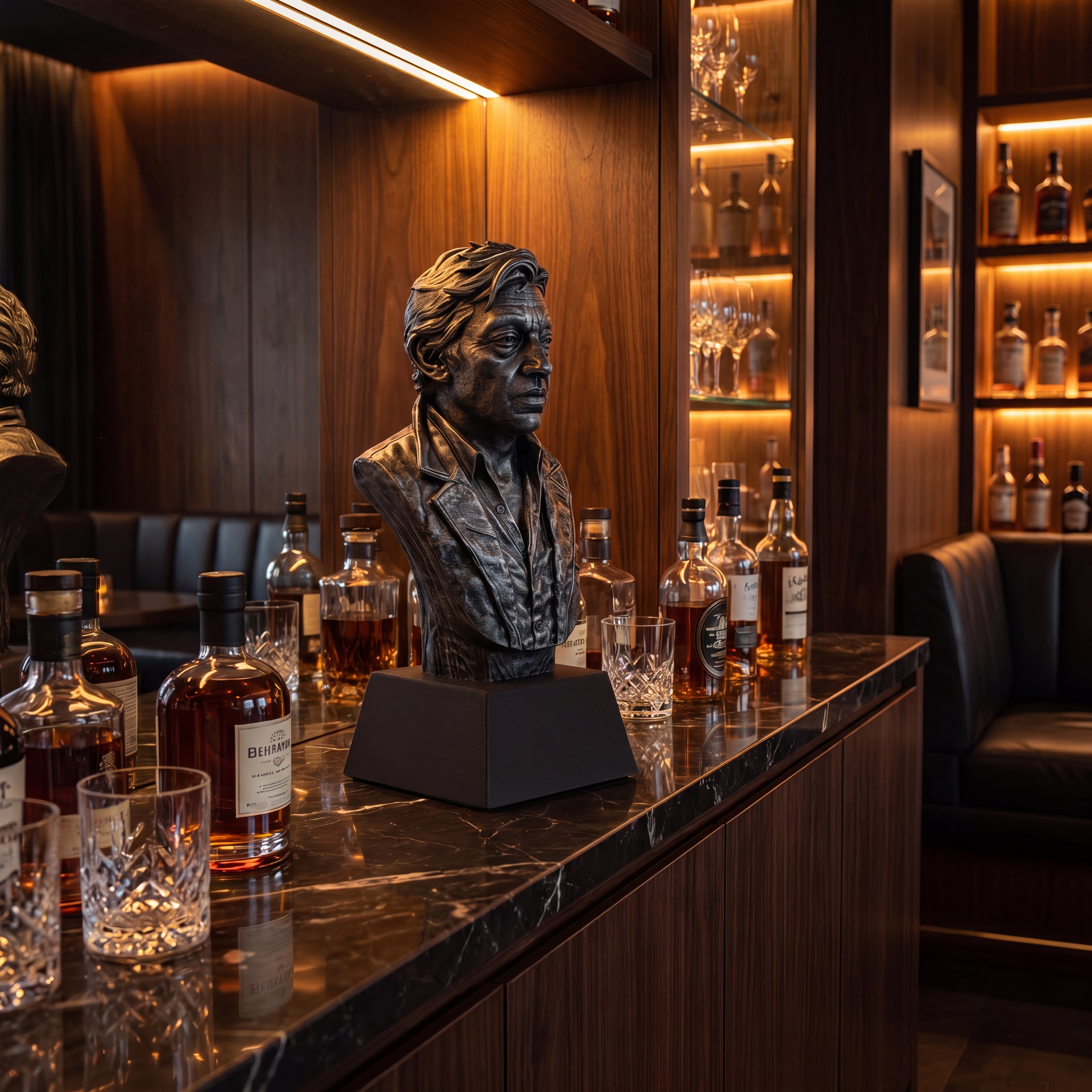 Serge Gainsbourg Bust