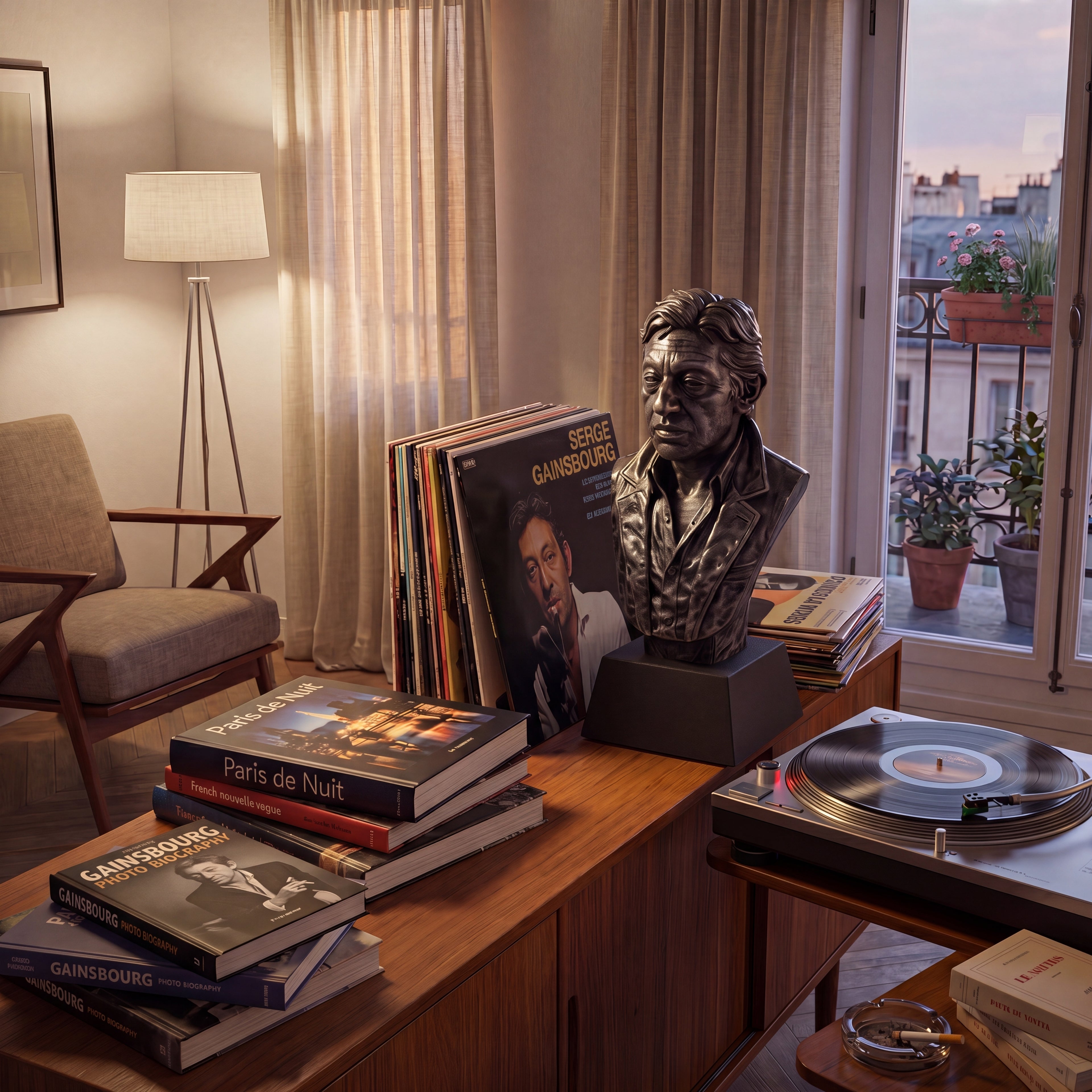 Serge Gainsbourg Bust