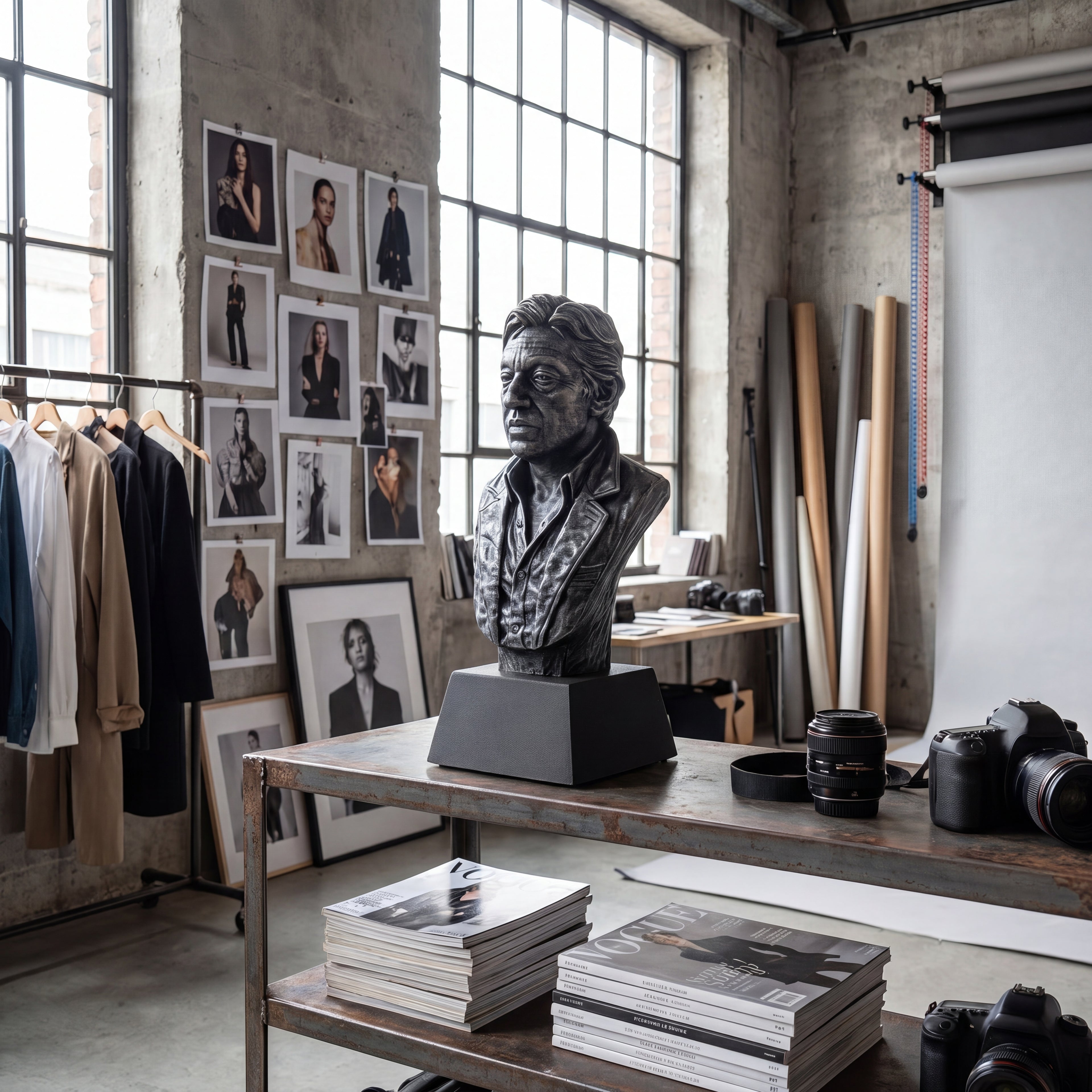 Serge Gainsbourg Bust