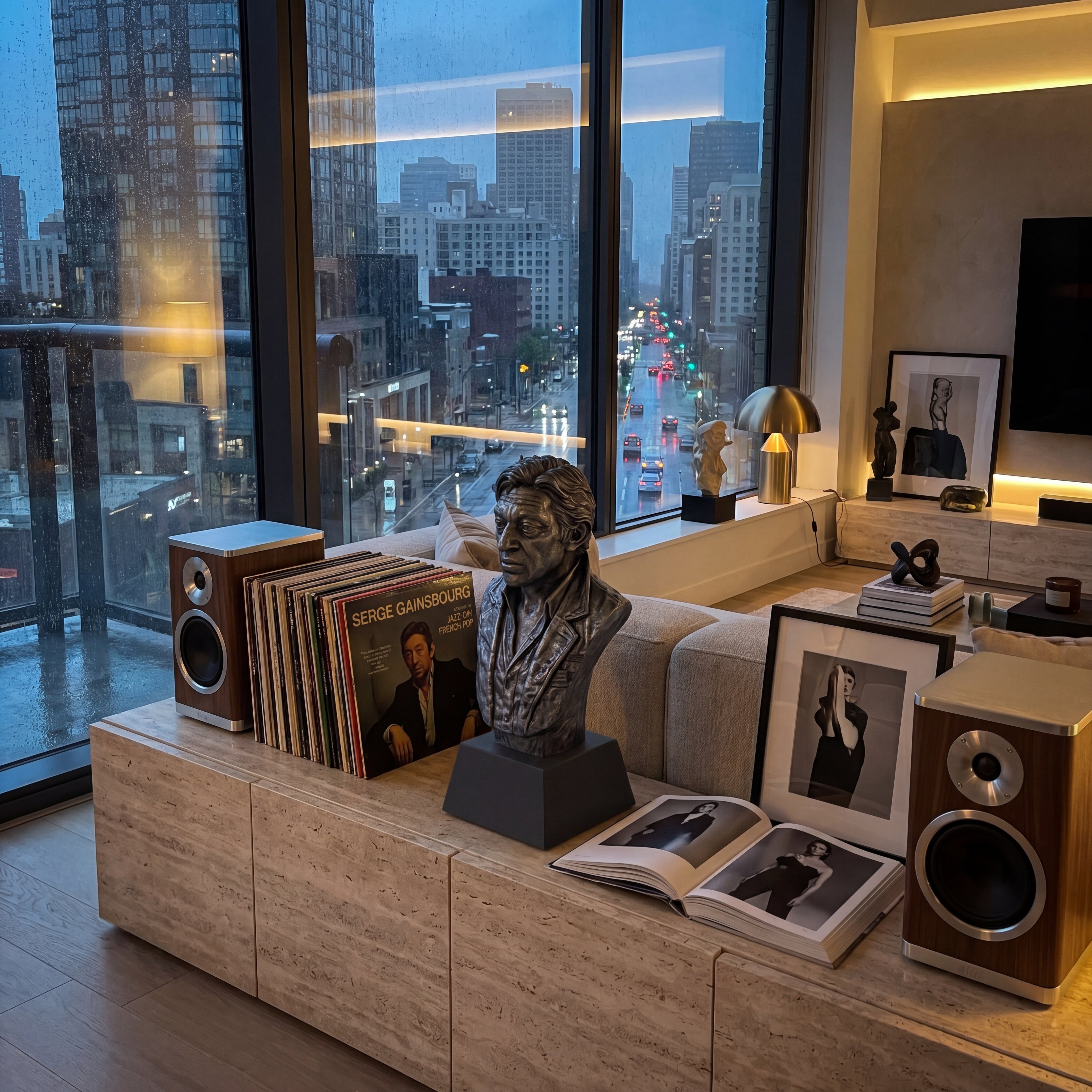 Serge Gainsbourg Bust