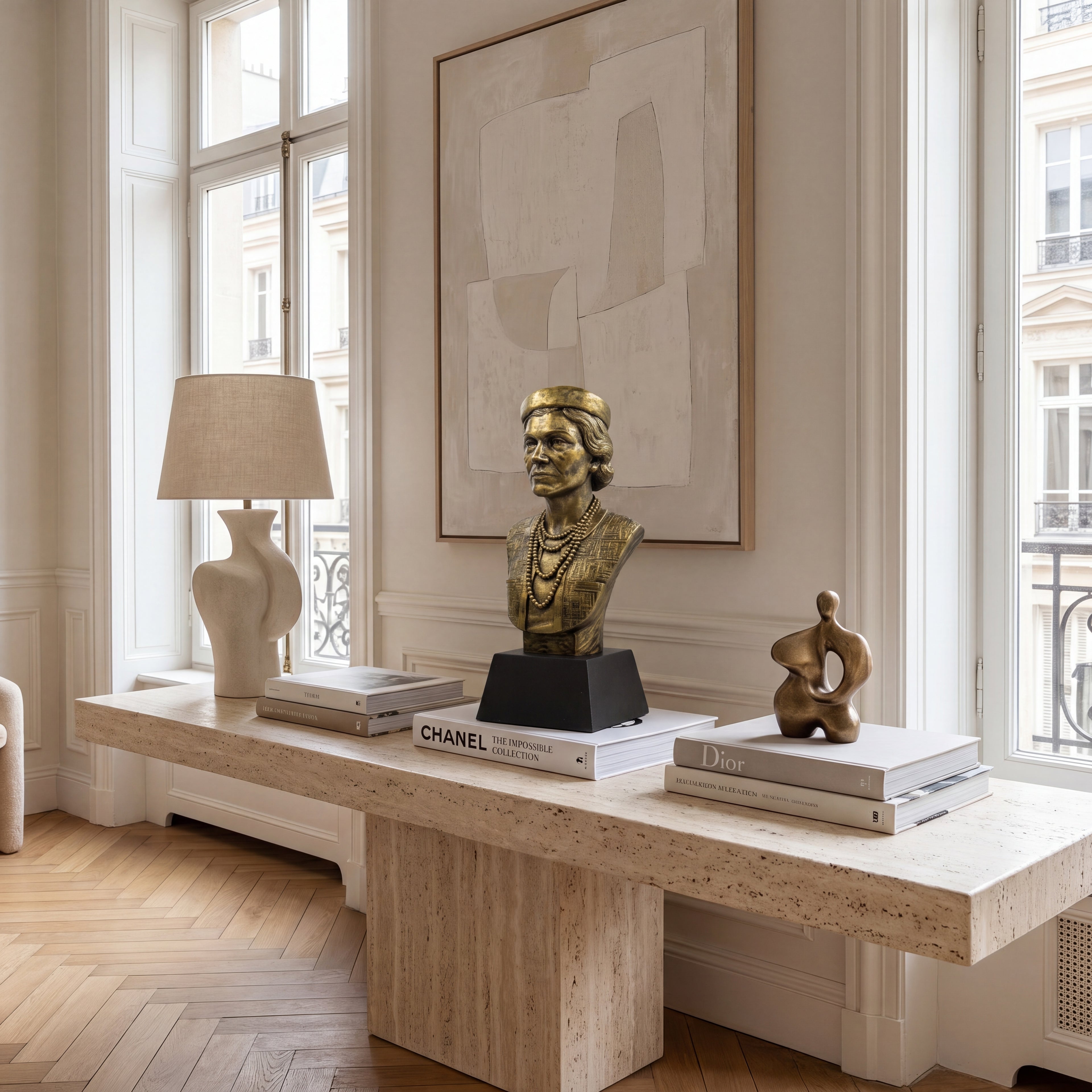 Coco Chanel Bust