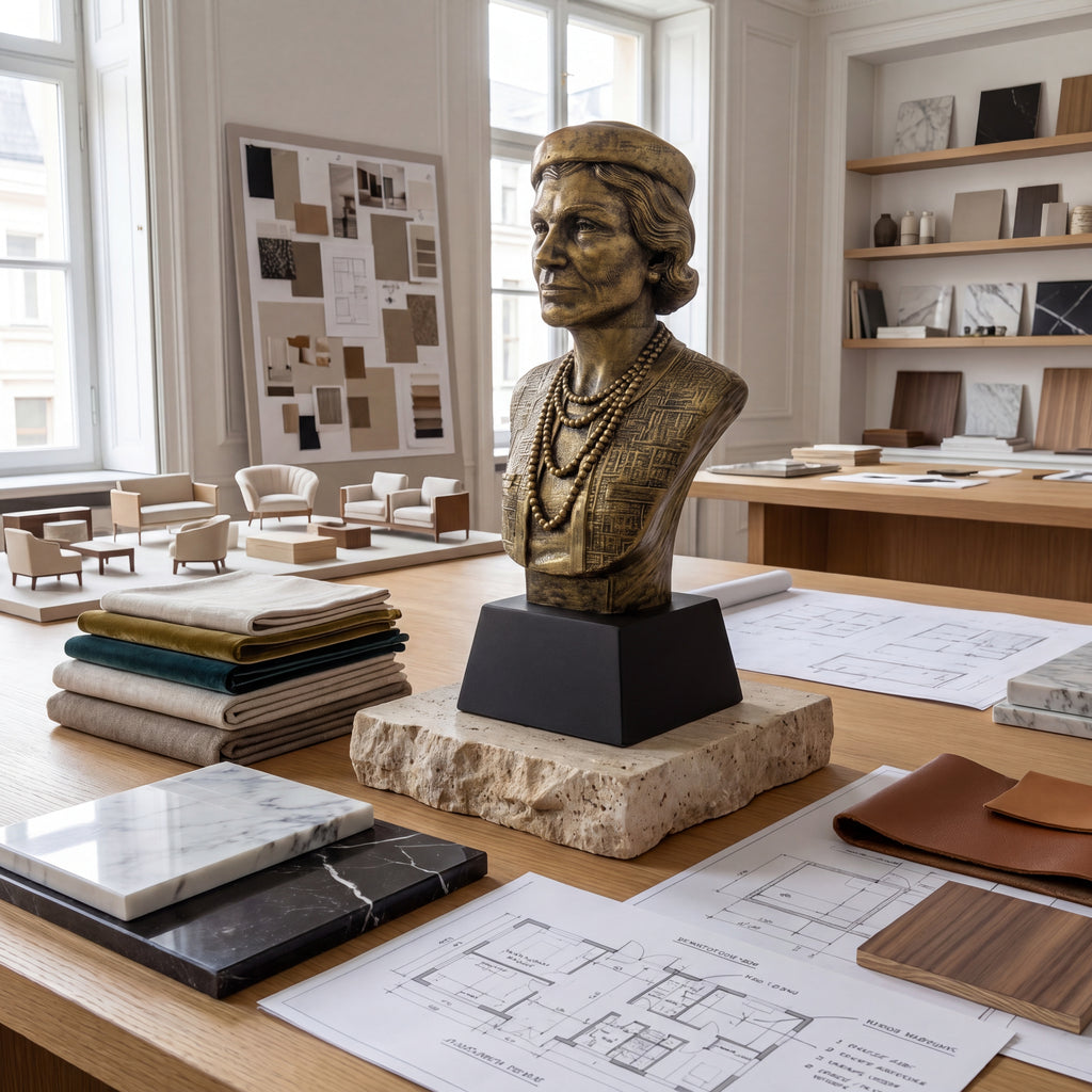 Coco Chanel Bust