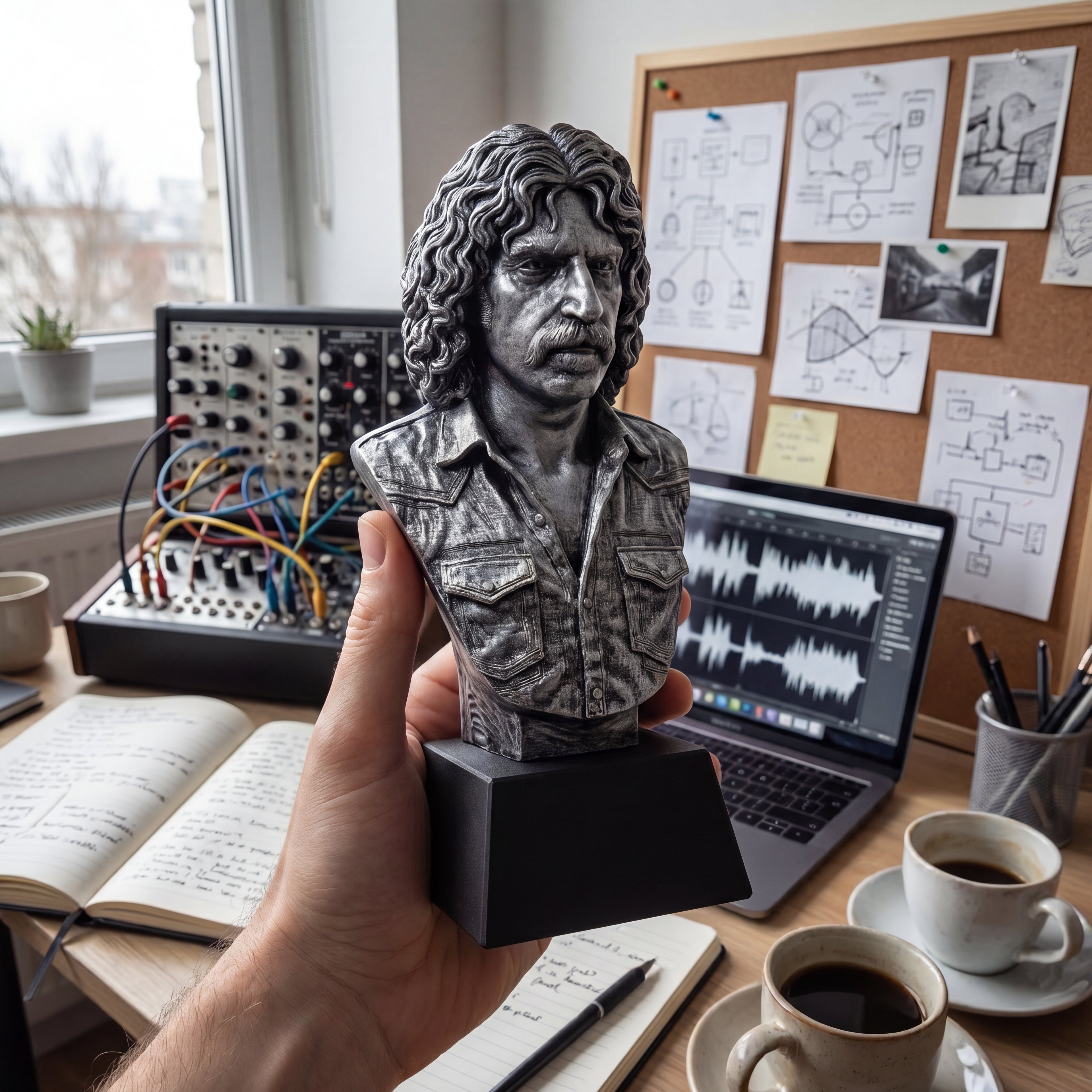 Frank Zappa Bust