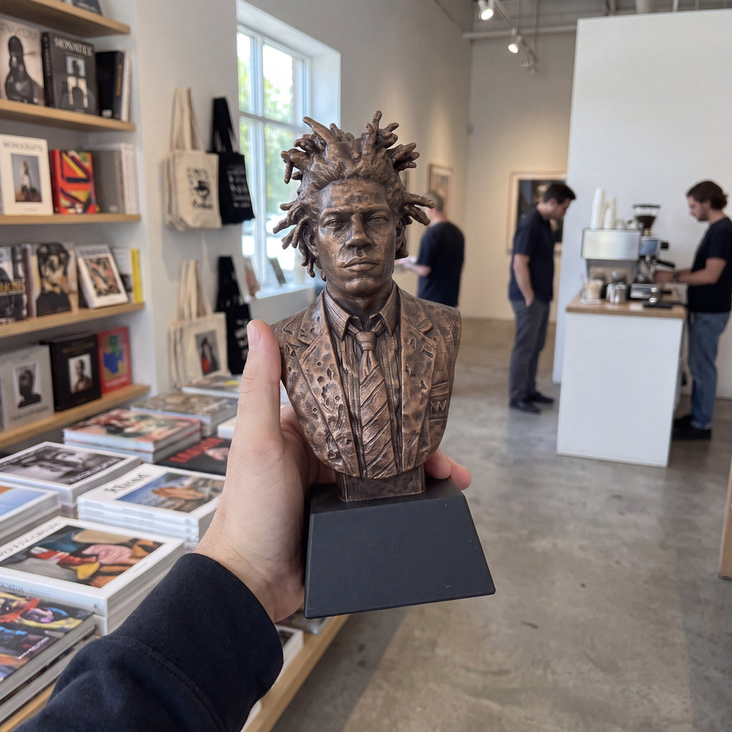 Jean-Michel Basquiat Bust