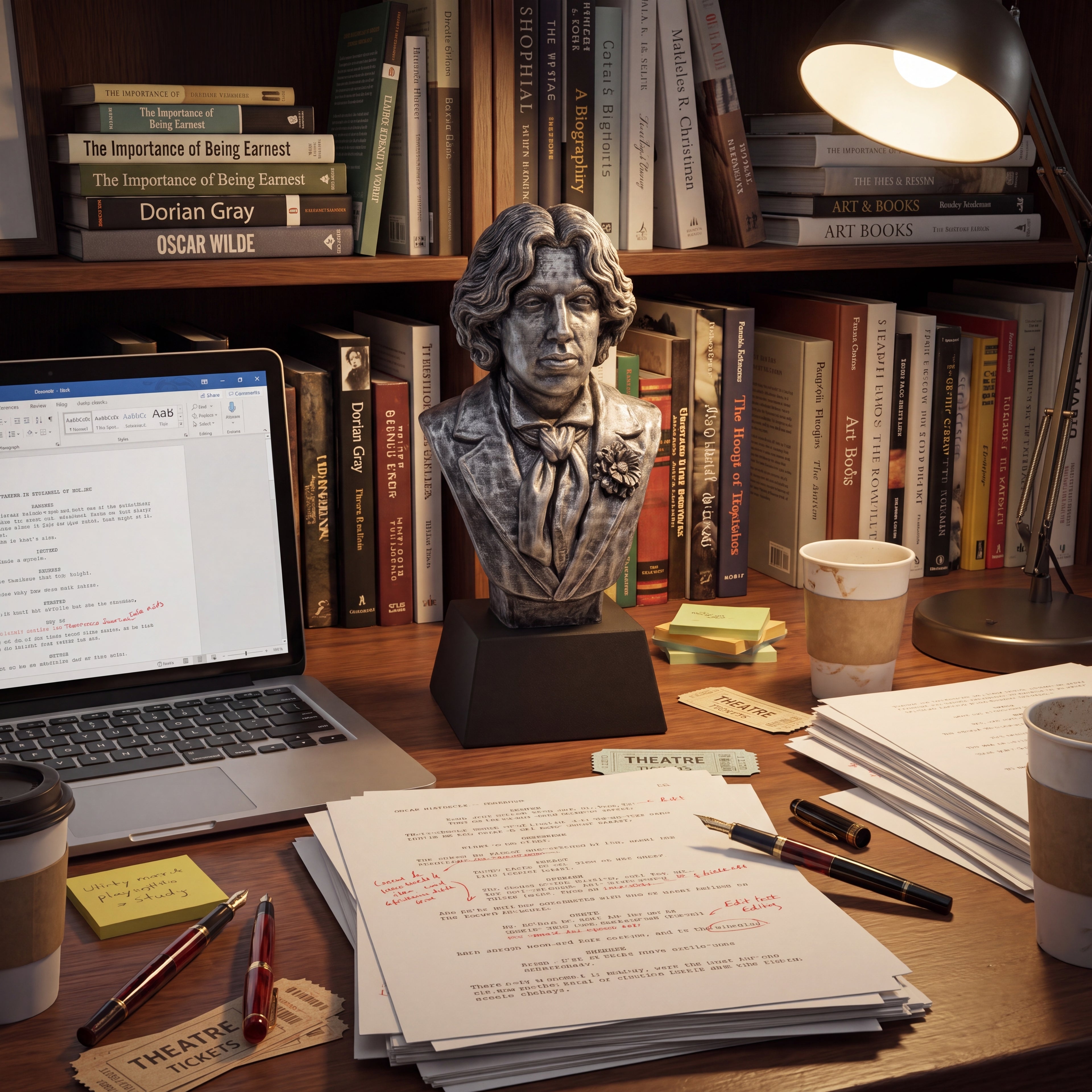 Oscar Wilde Bust