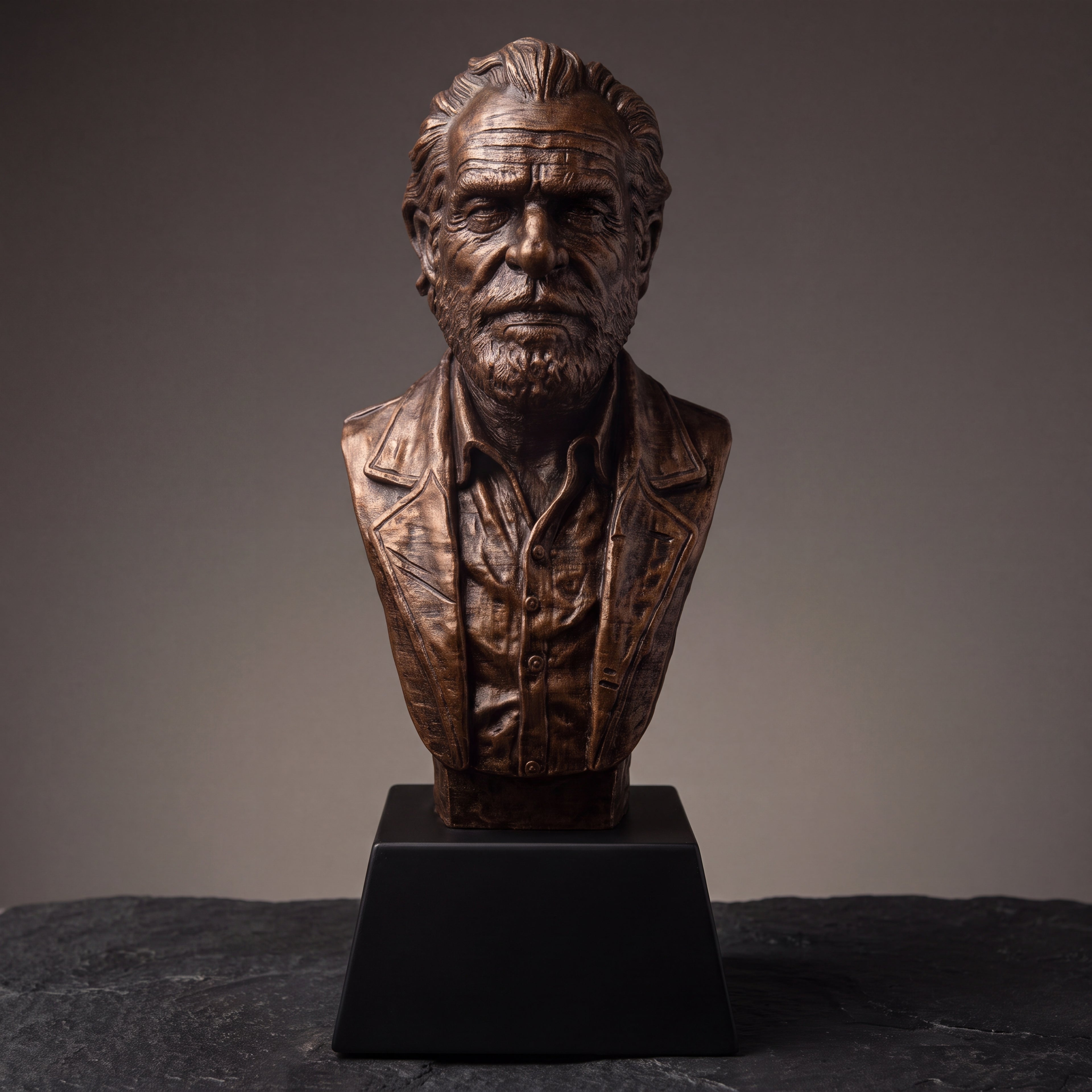 Charles Bukowski Bust
