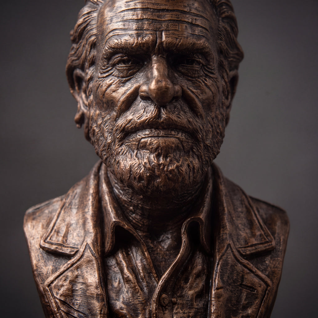 Charles Bukowski Bust
