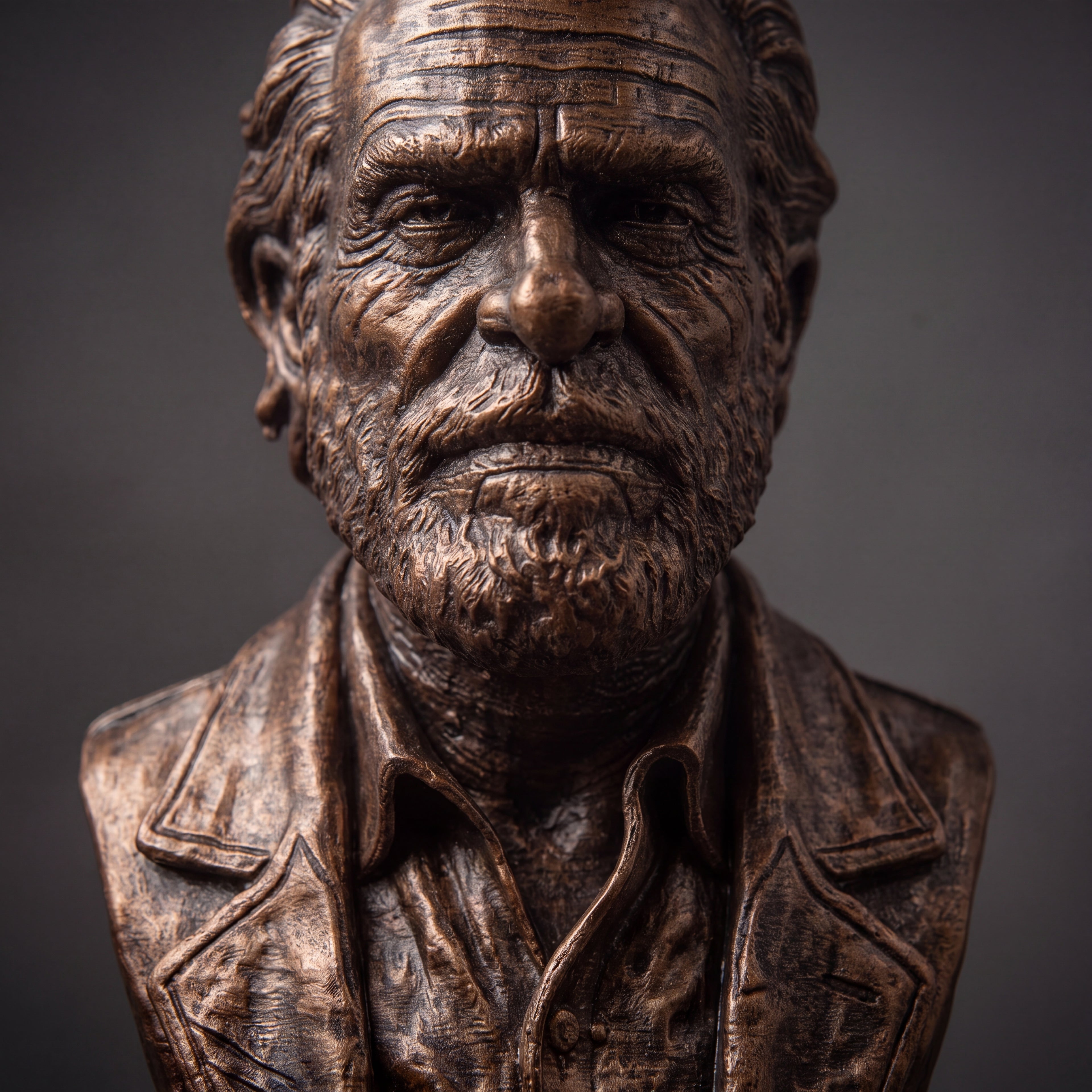 Charles Bukowski Bust