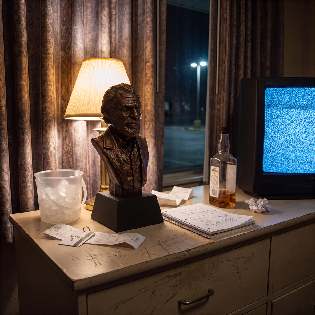 Charles Bukowski Bust
